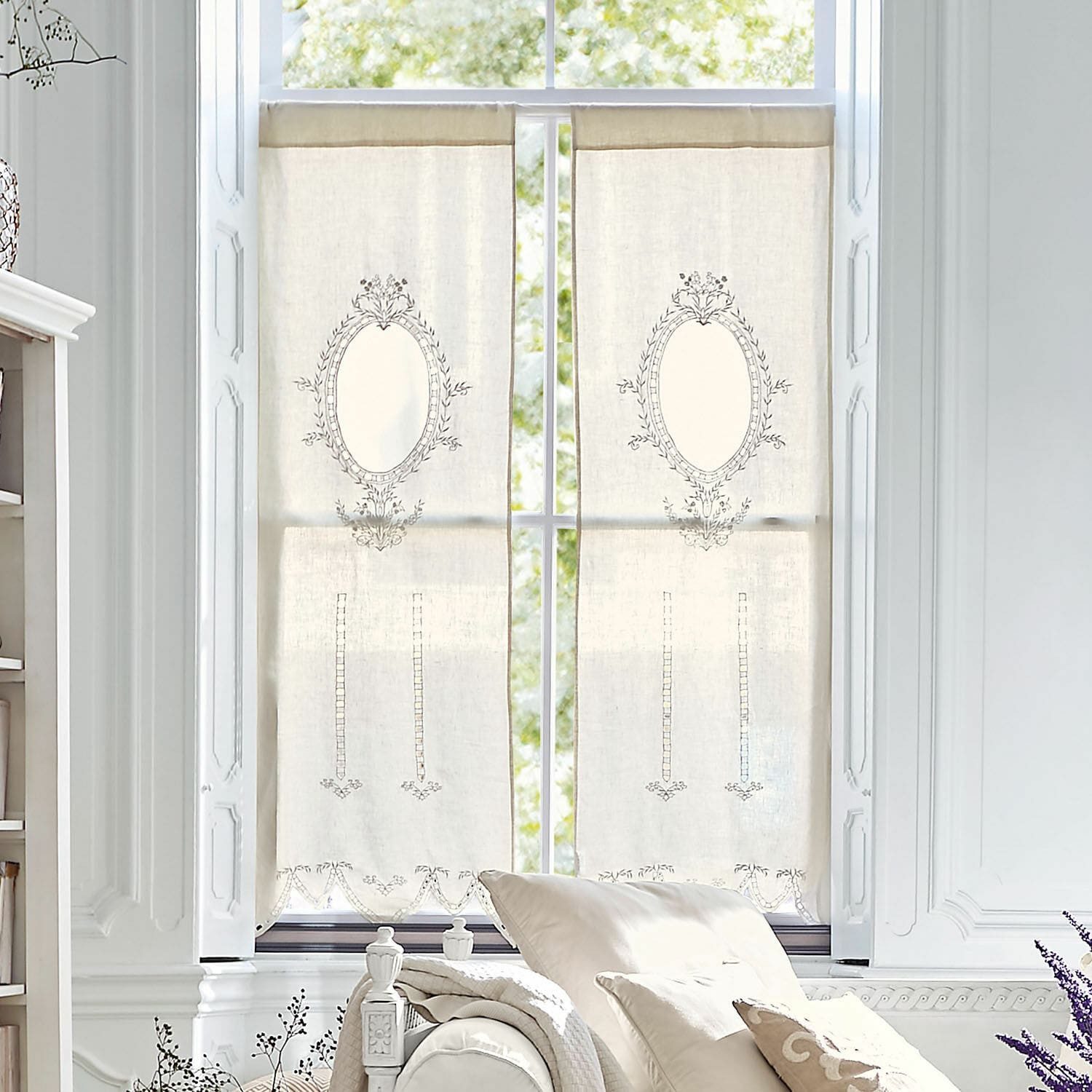 Mirabeau Scheibengardine Gardine Loiret creme