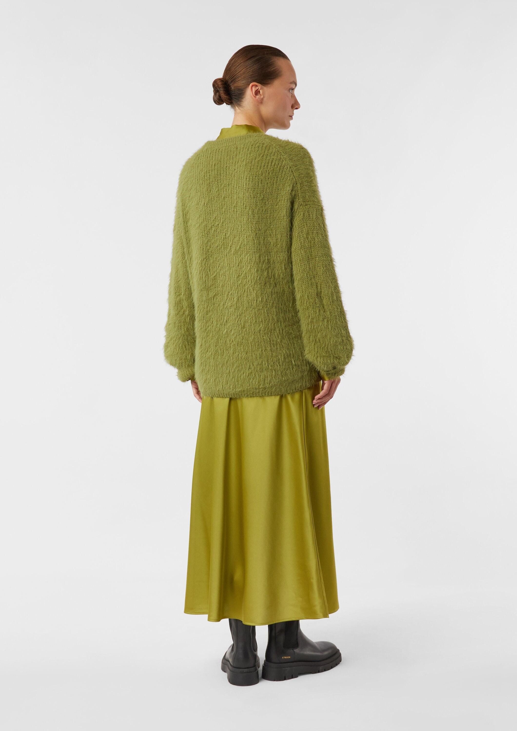 comma Longpullover Strickpullover Kuscheliger Oversize-Strickpullover