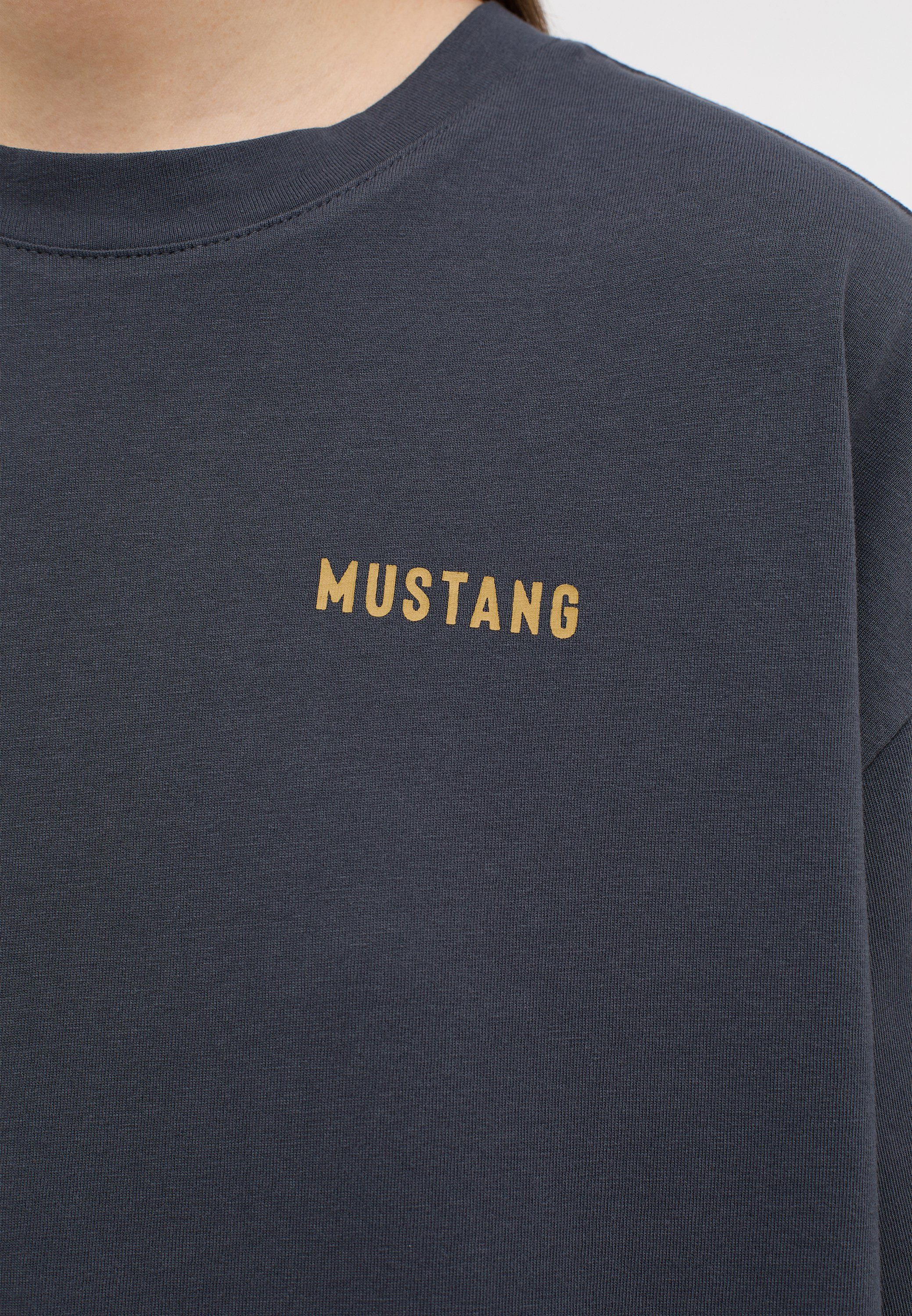 MUSTANG Kurzarmshirt Mustang T-Shirt Print-Shirt