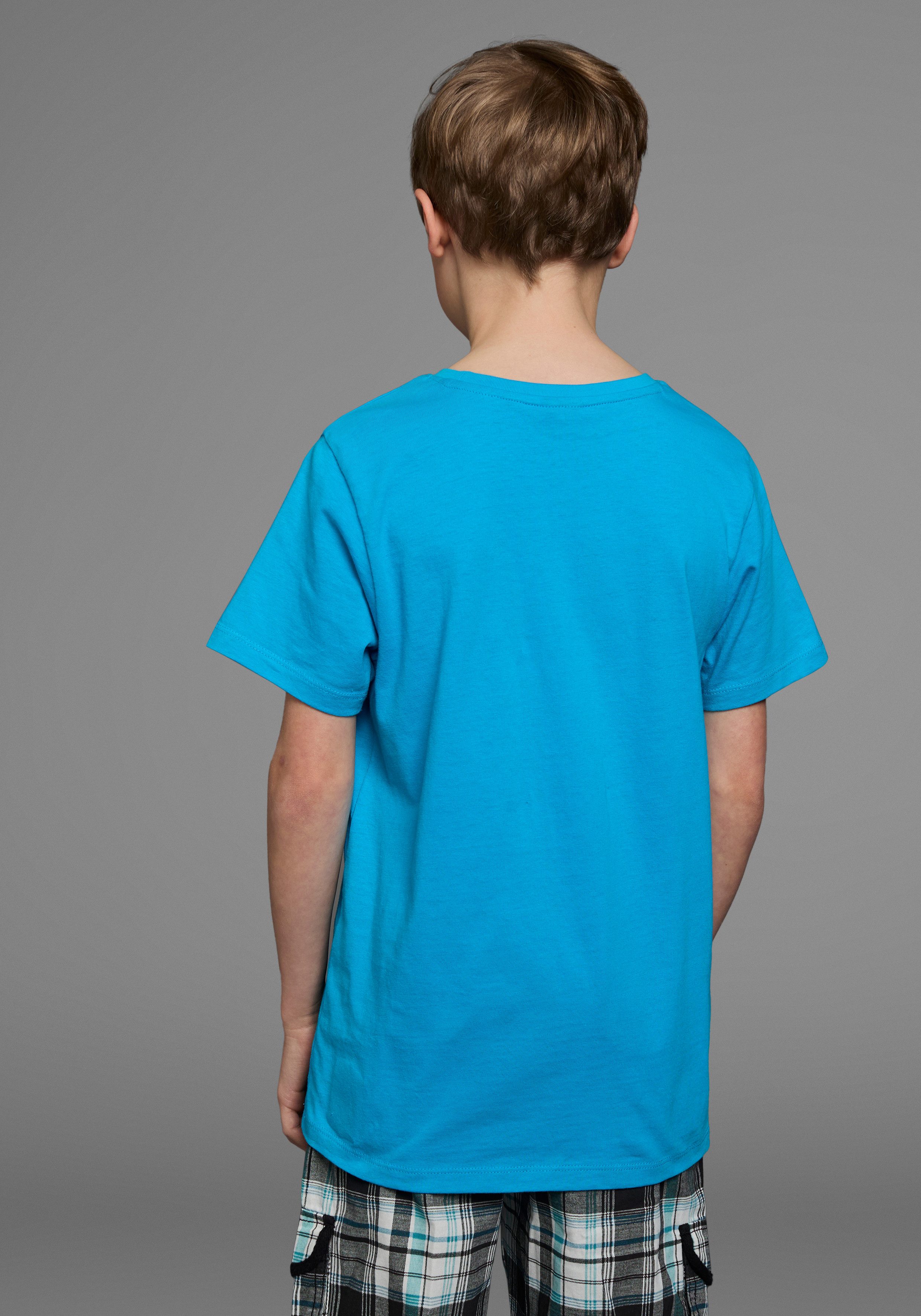 KIDSWORLD T-Shirt mit Spruch: NICHT DEIN ERNST Kurzarm, Basic-Passform, mit trendigem Aufdruck