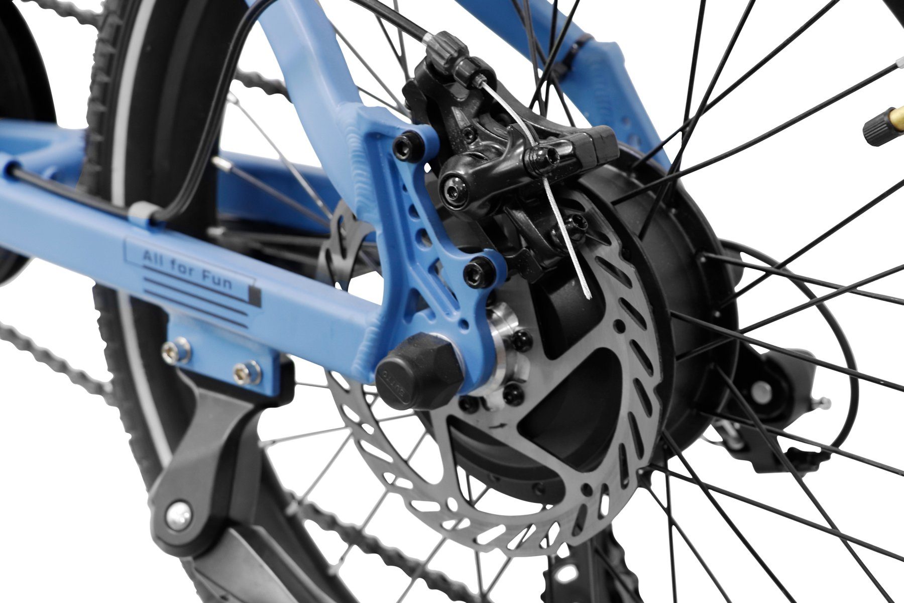 E-Bike Heckmotor, III Ah, Akku 374,40 Gang, Wh LLobe 20" 7 10,4 blau City Falt-E-Bike