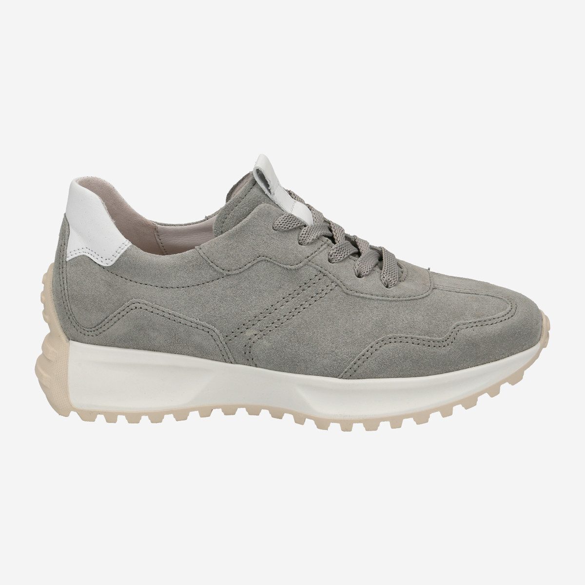Gabor 23.220.19, Sneaker in Grau für Damen Sneaker