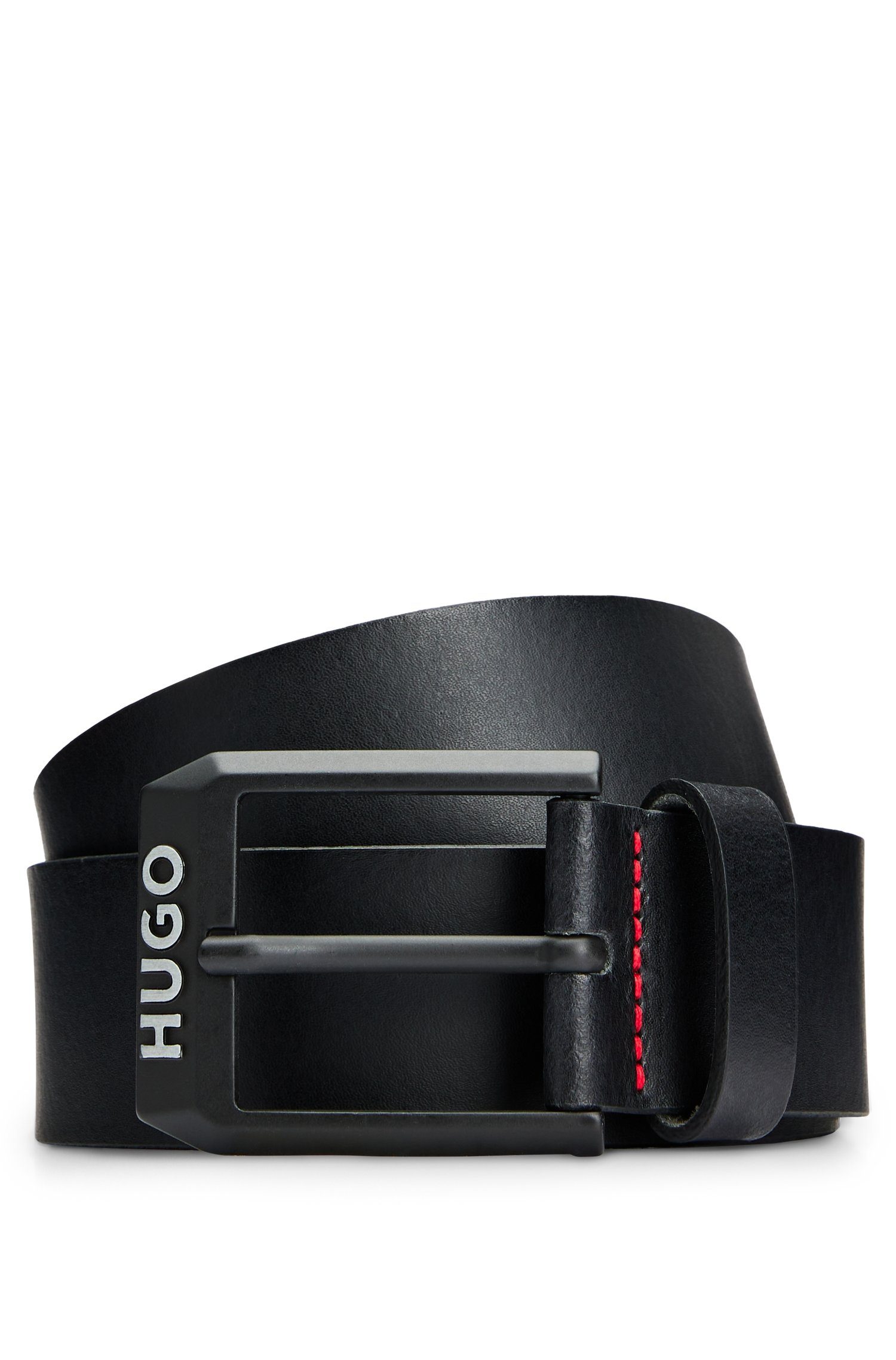 HUGO black Gelio-B_Sz40 Ledergürtel