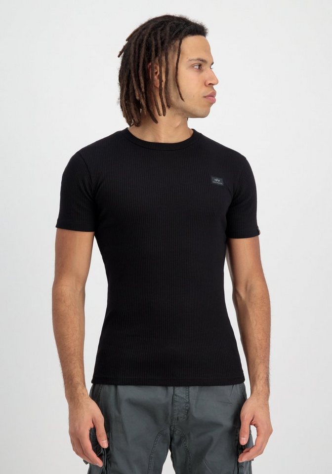 Alpha Industries T-Shirt Alpha Industries Men - T-Shirts X-Fit Rib T