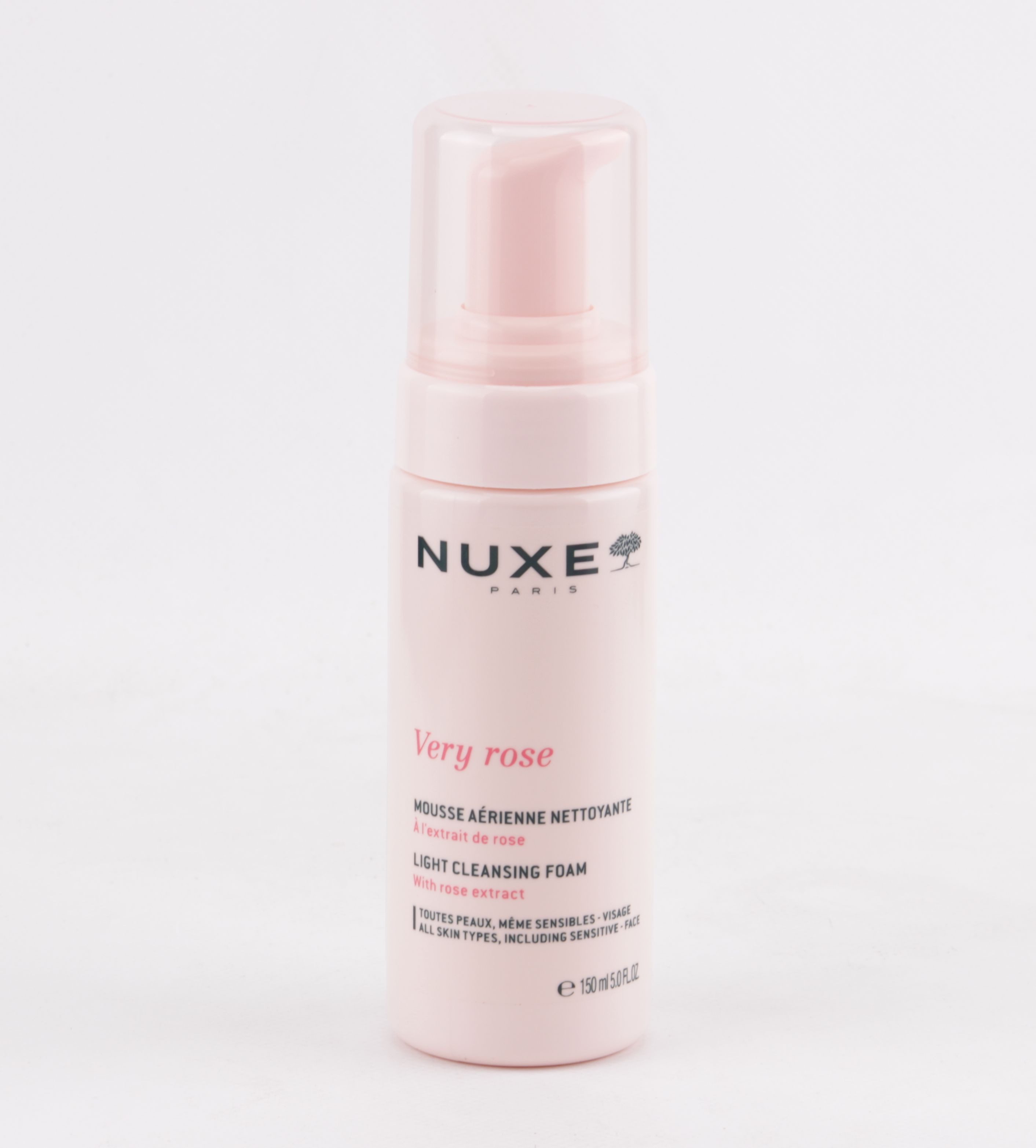 Nuxe Paris Gesichts-Reinigungsschaum Nuxe - Very Rose - Light Cleansing Foam 150ml - All Skin Types
