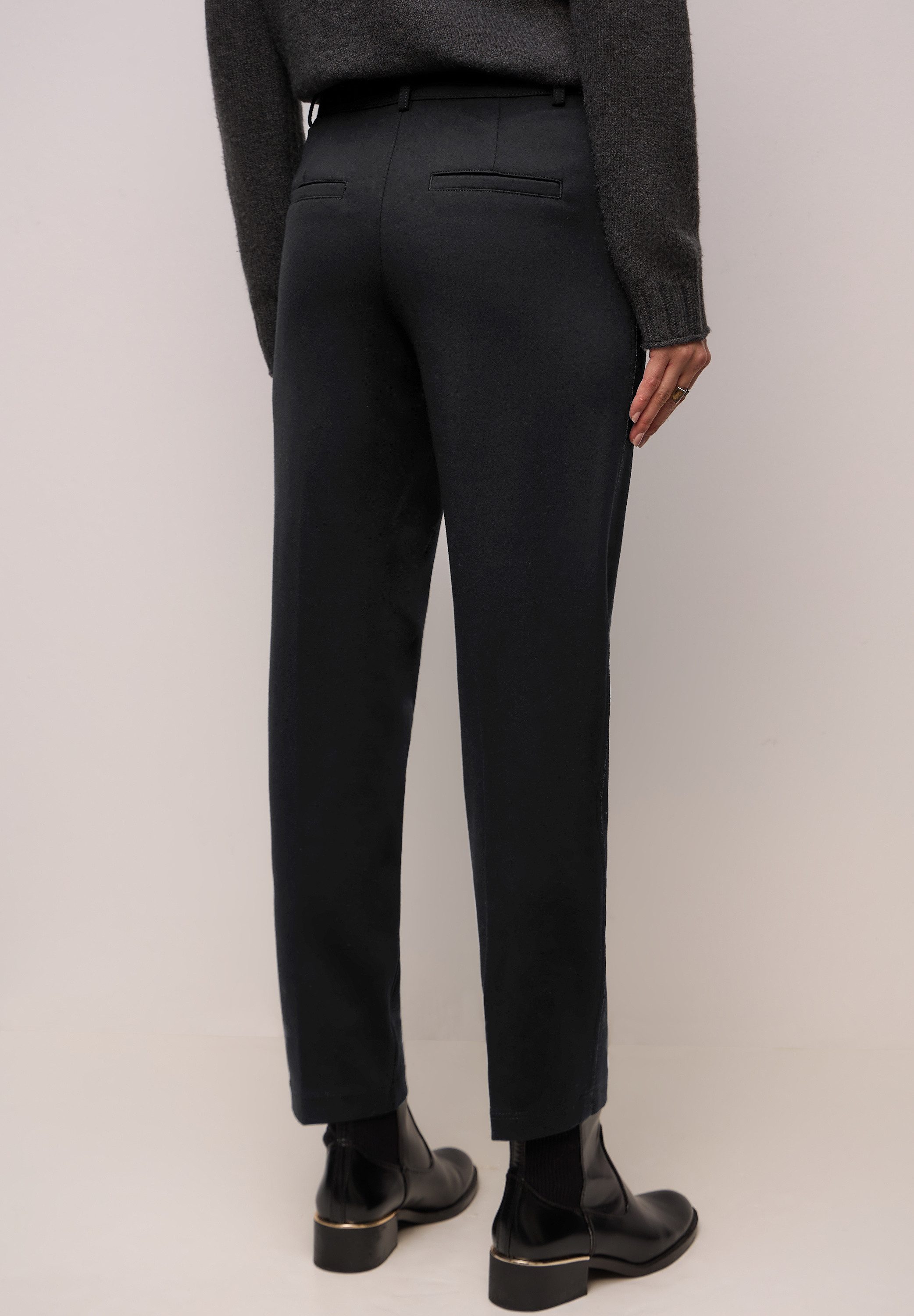 STREET ONE Stoffhose Middle Waist