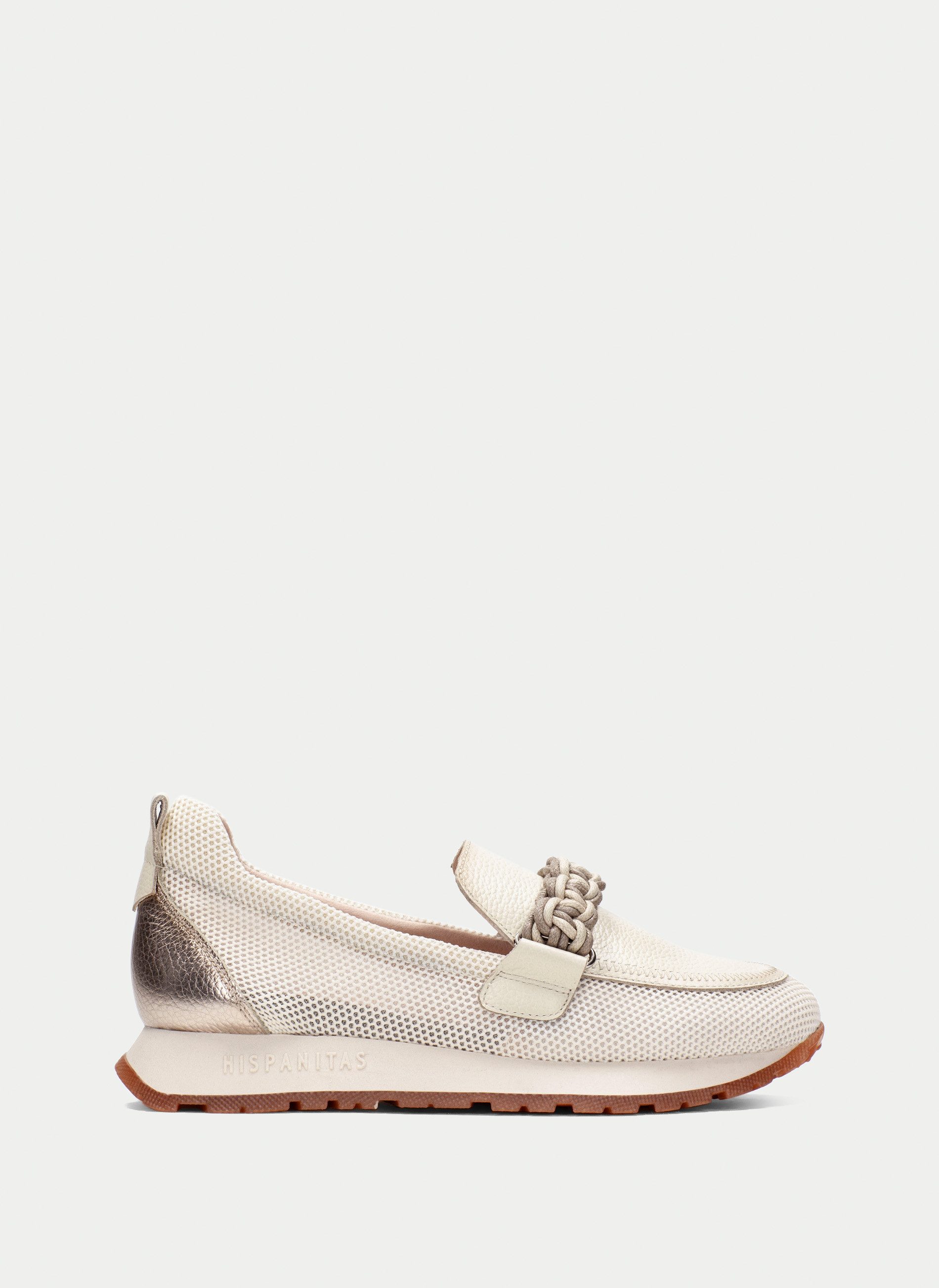 Hispanitas Hispanitas Damen Slipper - HV253948-C001 in weiss Slipper