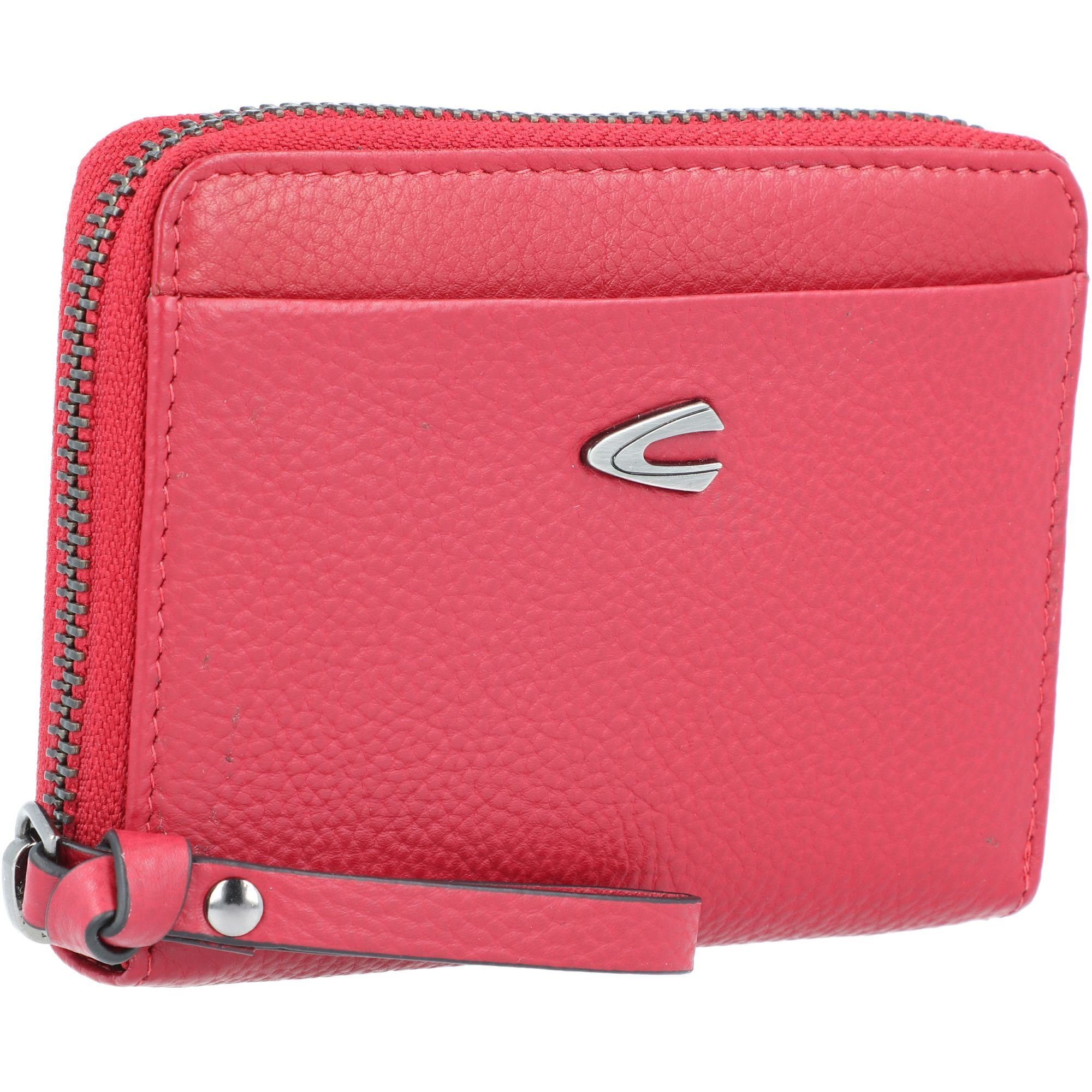 camel active Geldbörse Pura, red Leder