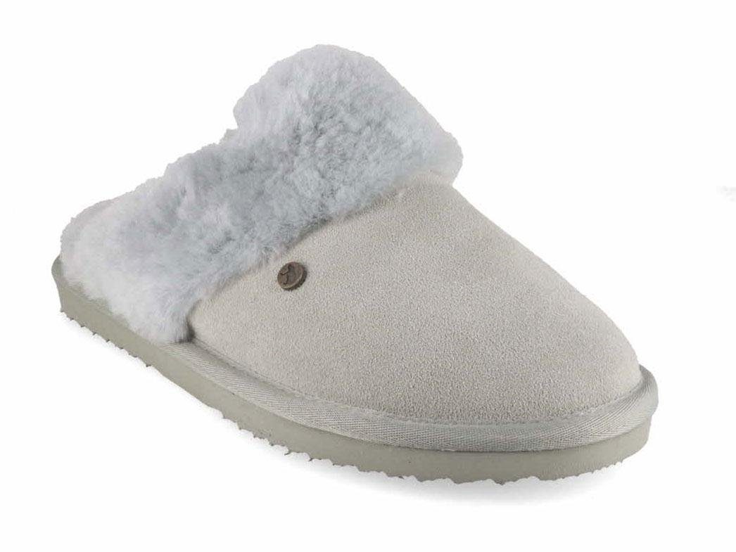 WARMBAT Pantoffel Flury Hausschuh Merinowolle