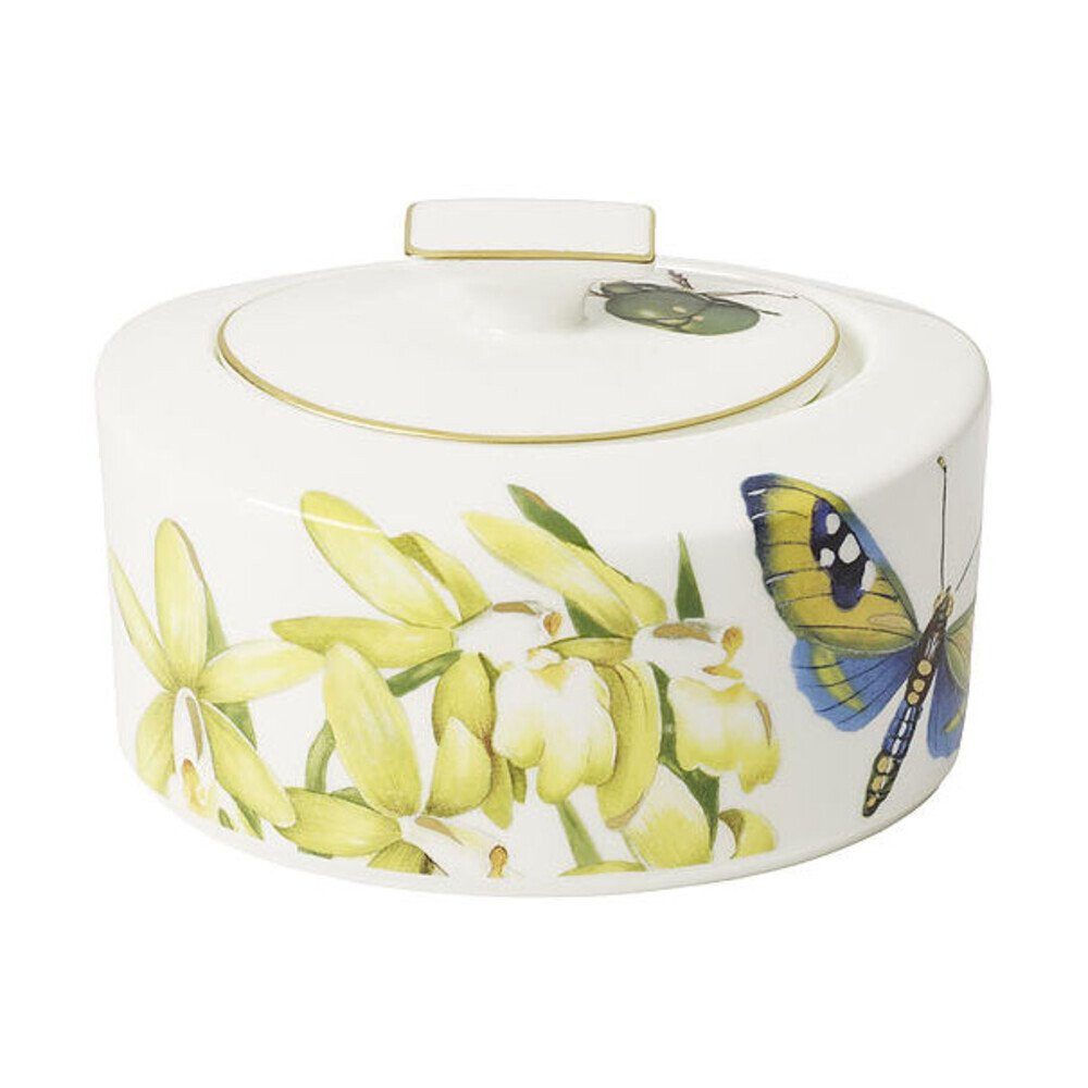 Villeroy & Boch Zuckerdose Zuckerdose 0,29 l Amazonia, Premium Bone Porcelain, (1-tlg), Zuckerdose, 0,29 l, Premium Bone Porcelain