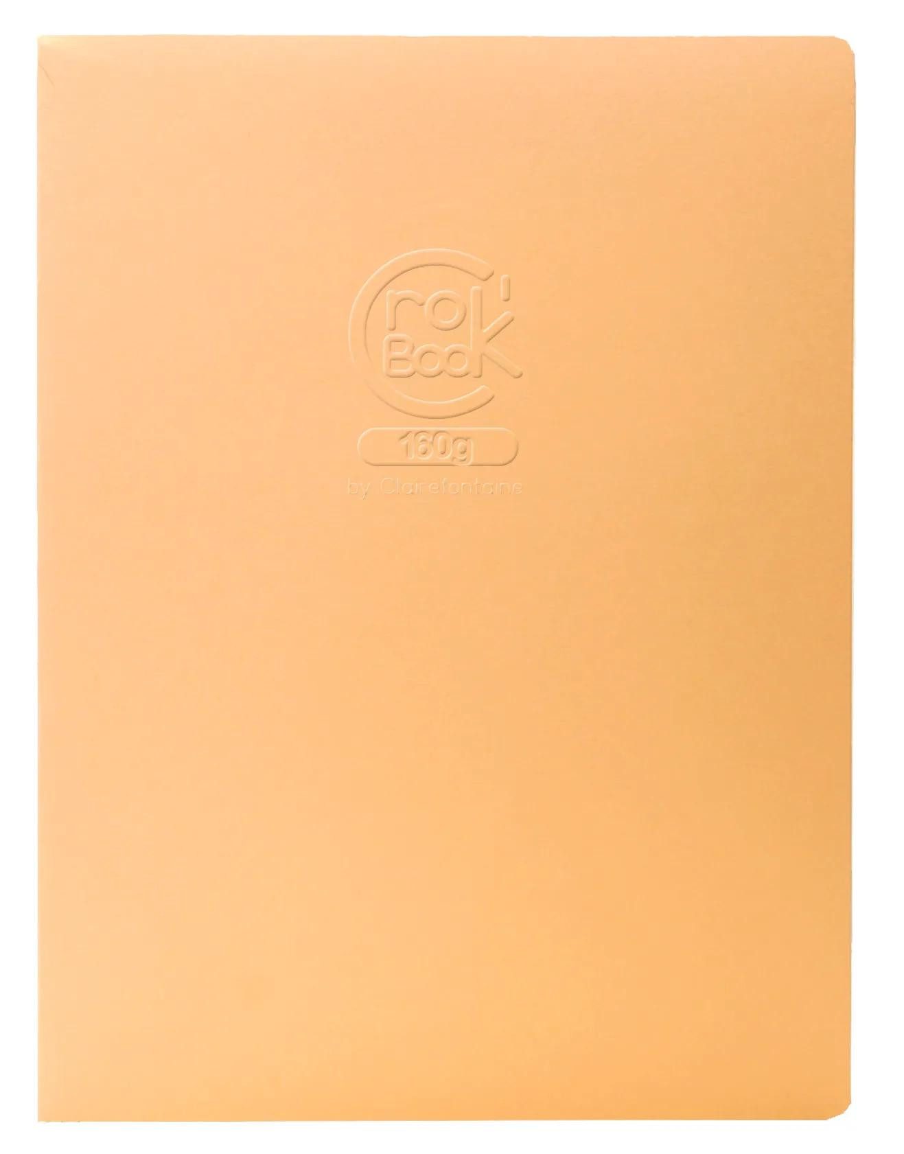 CLAIREFONTAINE Zeichenpapier 5x Skizzenheft Crok'Book A3 Hochformat 20 Blatt weiß 60336C, Notizbuch