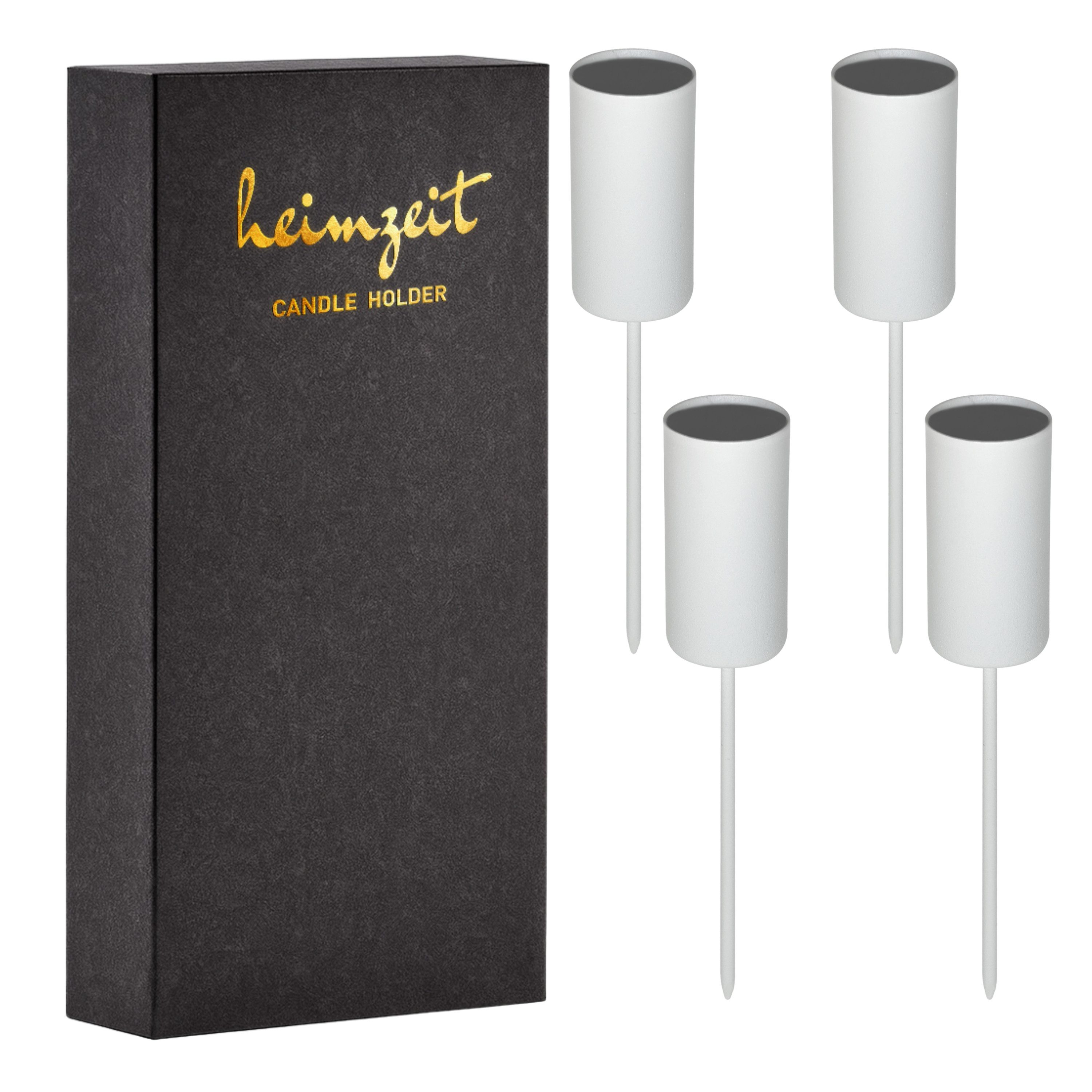 heimzeit Tischkerzenhalter Kerzenhalter f. Stabkerzen Ø22 günstig online kaufen