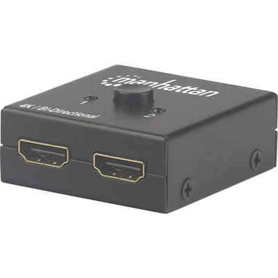 MANHATTAN 4K bi-direktionaler 2-Port HDMI-Splitter/Switch HDMI-Adapter