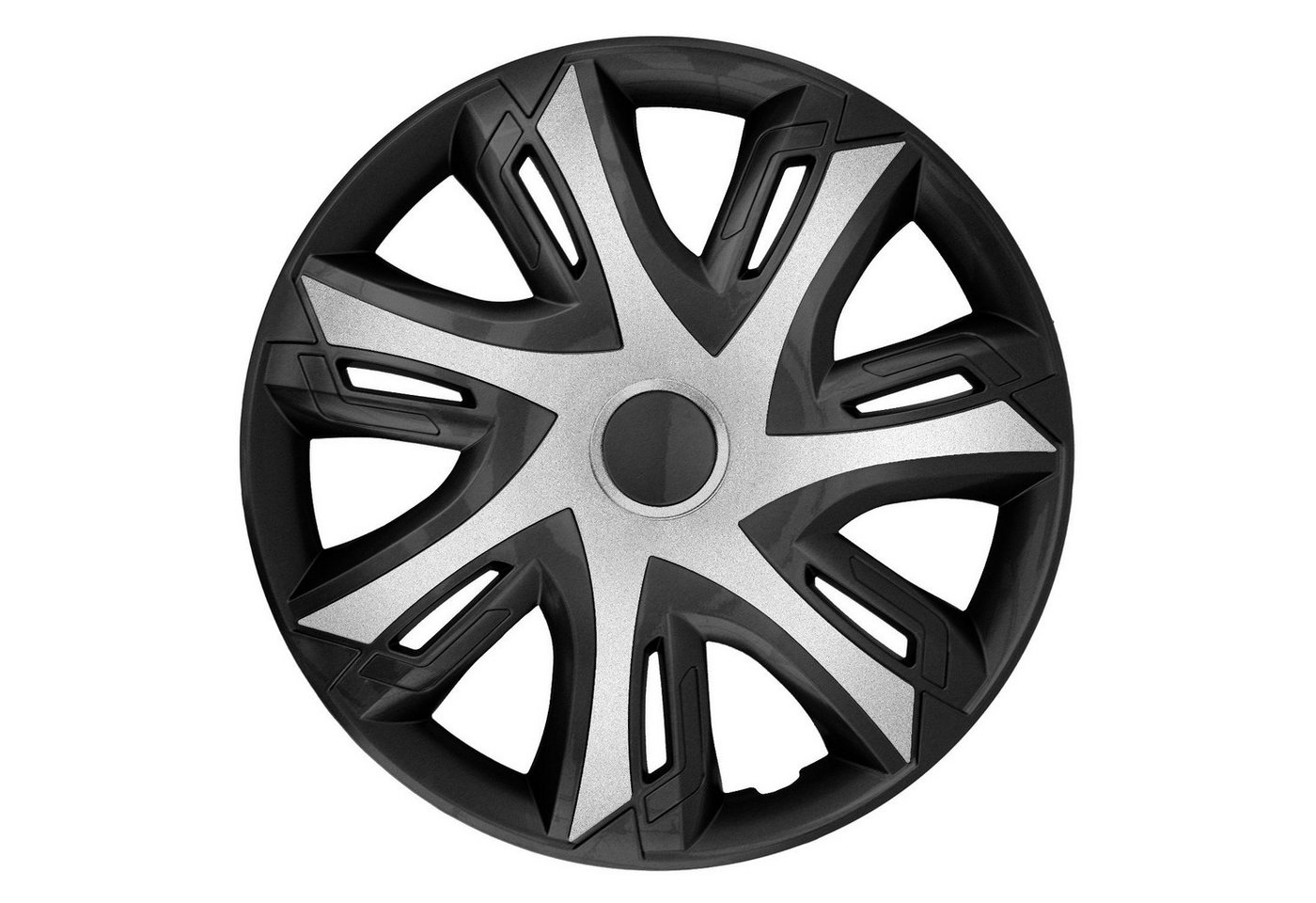 NRM Radkappen N-POWER BICOLOR, 14 in Zoll, N-Power Bicolor Radzierblenden 14" für Stahlfelgen