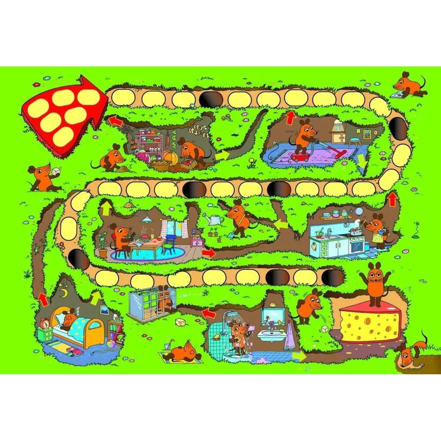 Schmidt Spiele Spiel Die Maus, Mausefalle