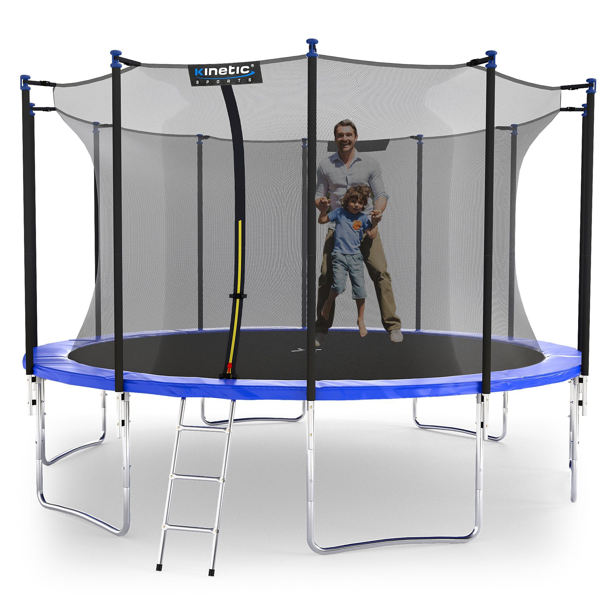 Kinetic Sports Gartentrampolin TPLH Blau - 400 cm