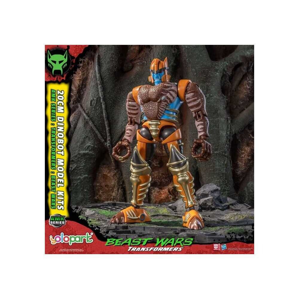 Yolopark Modellbausatz Transformers: Beast Wars AMK Series Plastic Model Kit Dinobot 20 cm