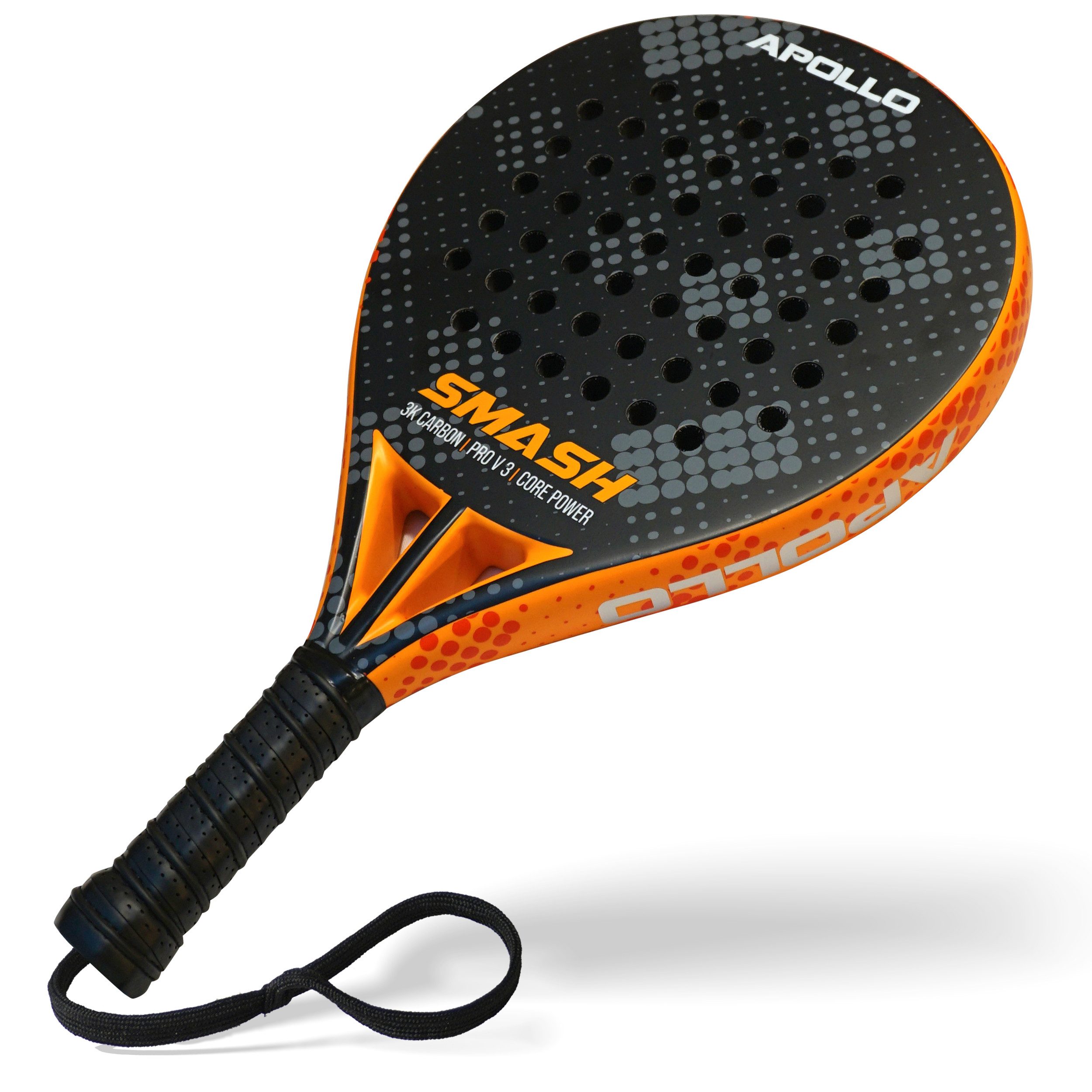 Tennisschläger Carbon Padelschläger für Anfänger und Fortgeschrittene, Damen & Herren