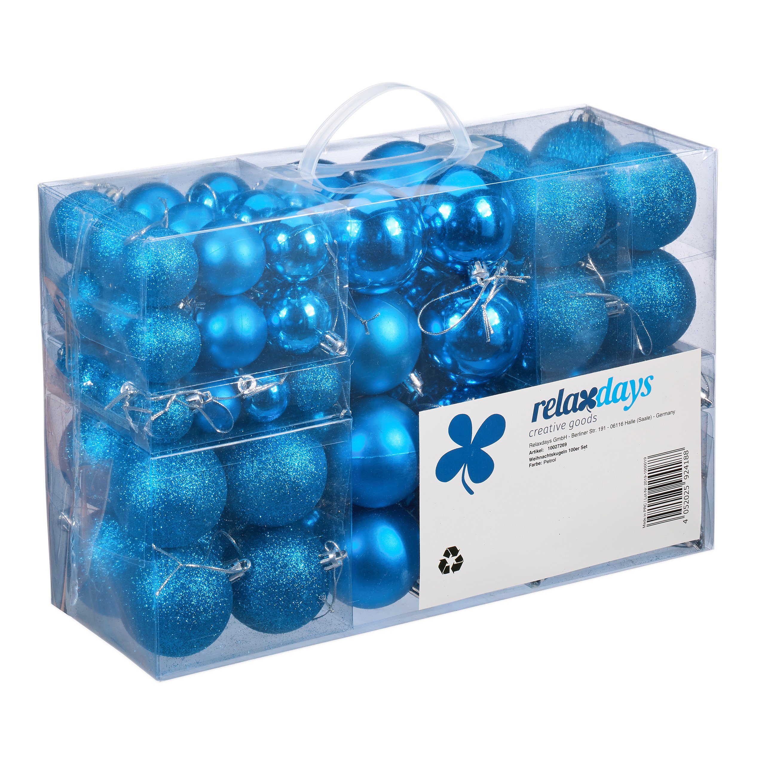 Weihnachtsbaumkugel Weihnachtskugeln 100er Set