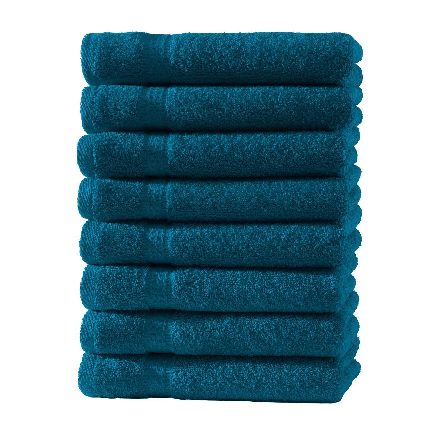 Frotteeware Bordüre Uni Baumwolle Baumwolle, soma mit Handtuch Handtuchset, Handtücher (1-St) 100%