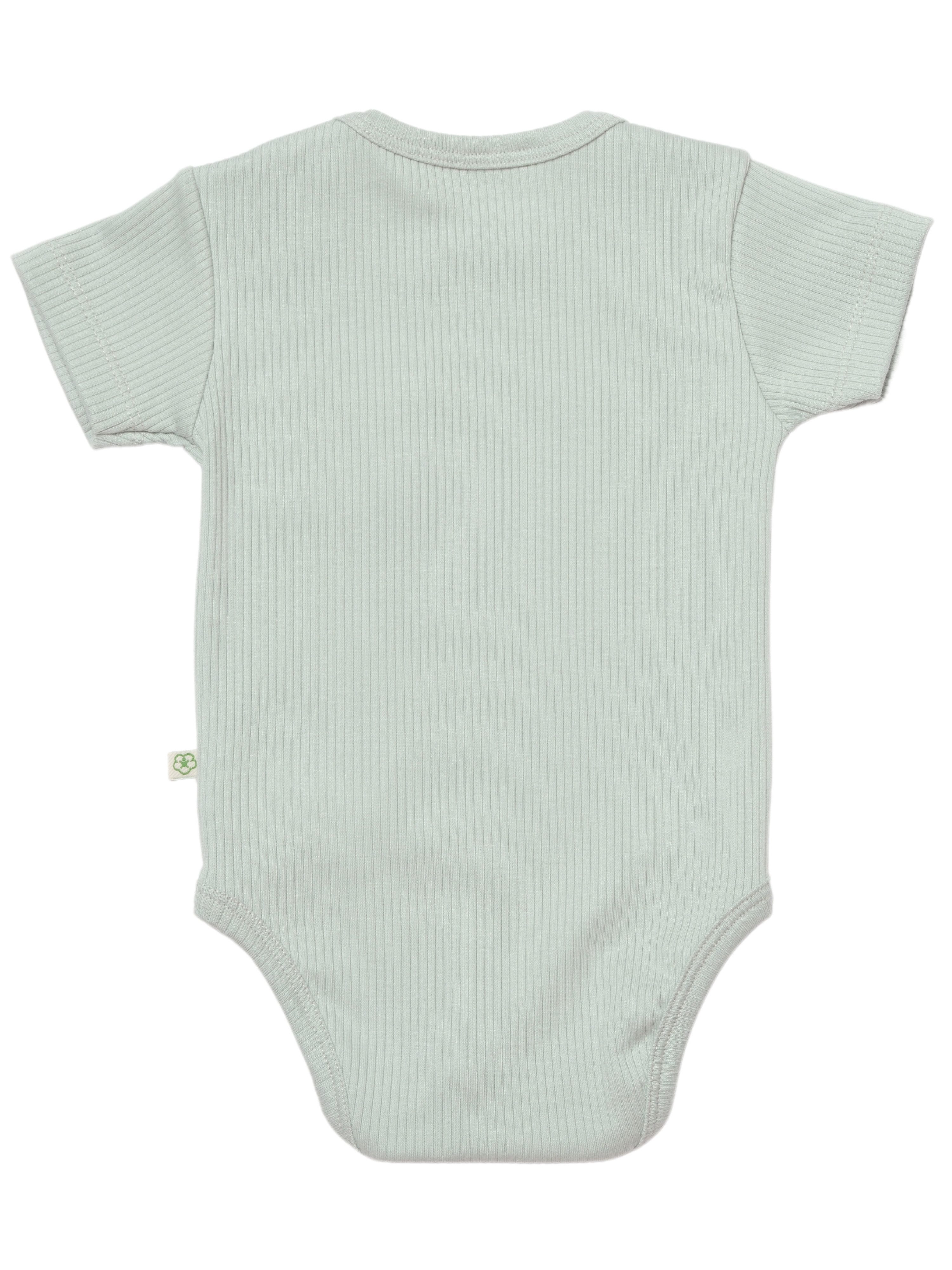 biorganic Kurzarmbody Baby Nature Relax Modal für Jungen und Mädchen Unisex Kurzarm (1-tlg) gerippte Textilstruktur (Ripp), Modal und Bio-Baumwolle, Größe 56 - 86