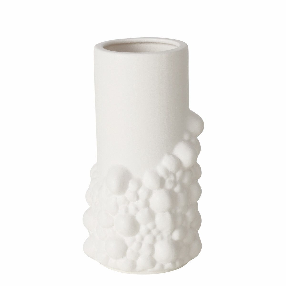 BOLTZE GRUPPE GmbH Dekovase Vase aus Ton matt BULE, 20,3 cm (einzeln)