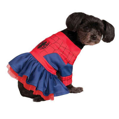 Rubie´s Hundekostüm Spider-Girl Hundekostüm, Tierisch gut drauf: Superheldenkostüm für den Hund