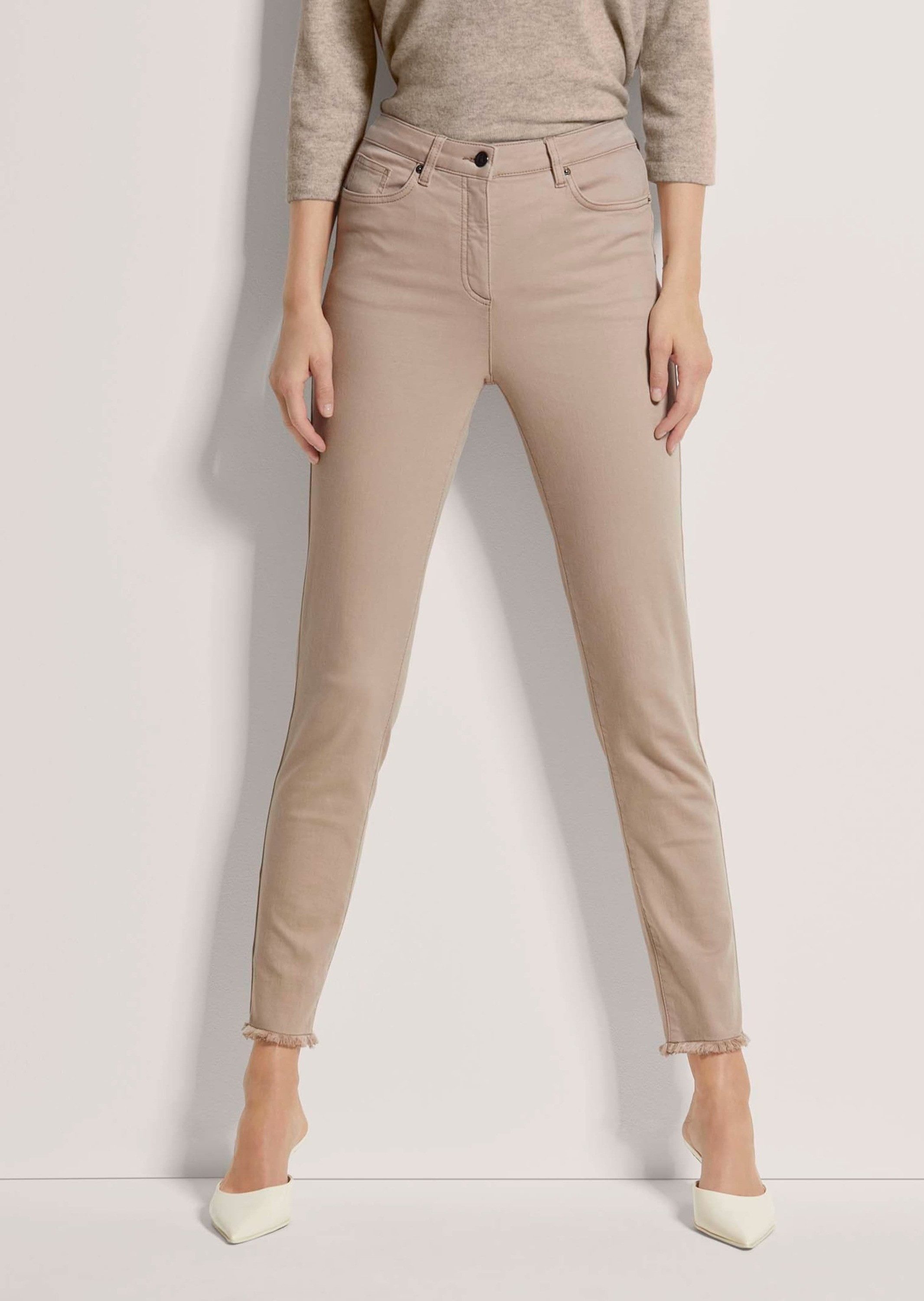 MADELEINE Gerade Jeans Mid Waist Skinny-Hose günstig online kaufen