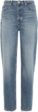 Tommy Hilfiger Straight-Jeans RELAXED STRAIGHT HW LIV mit Tommy Hilfiger Logo-Badge