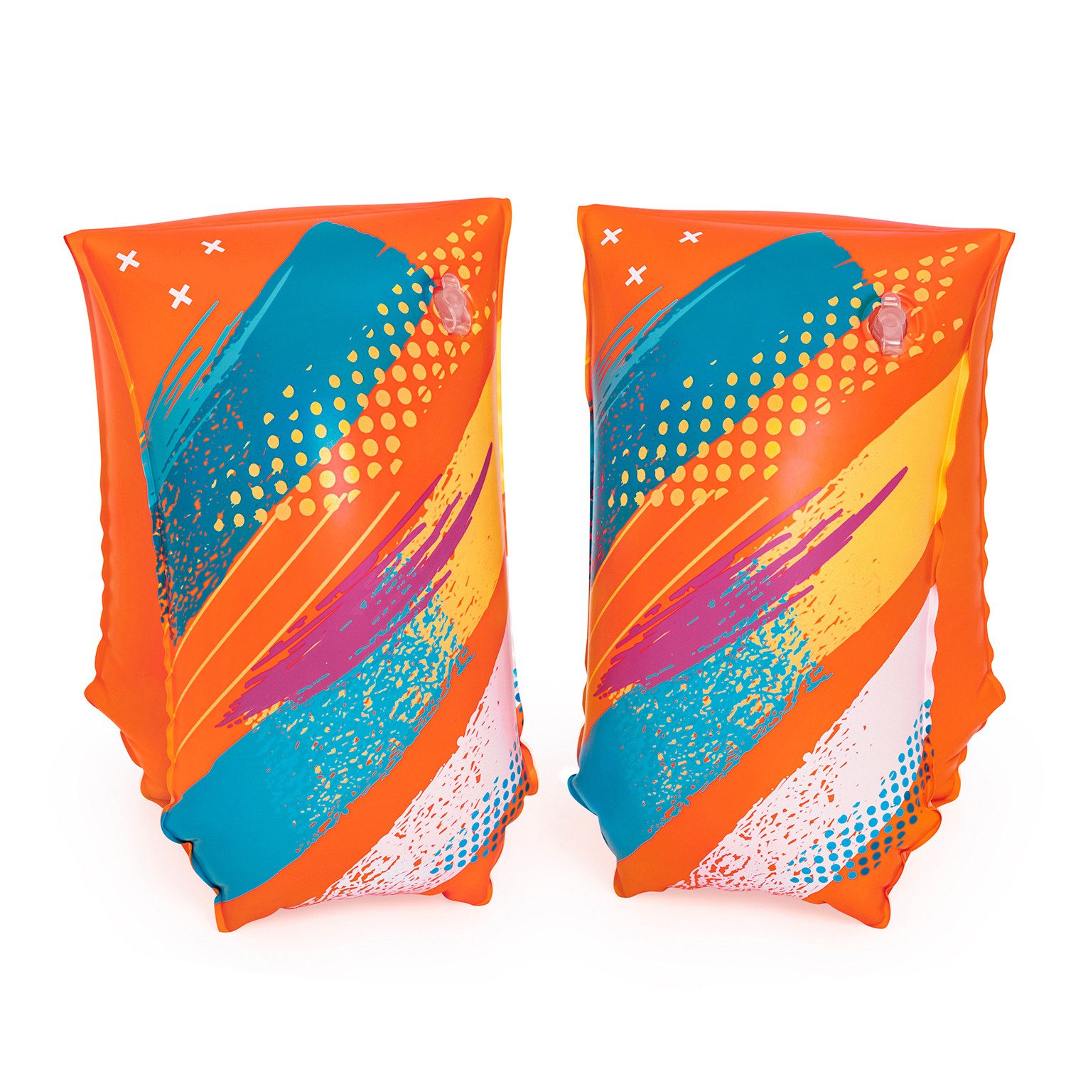 Bestway Schwimmflügel Stufe C Colorify™ (Packung, Gewichtsklasse: 24-60 kg), 5-12 Jahre