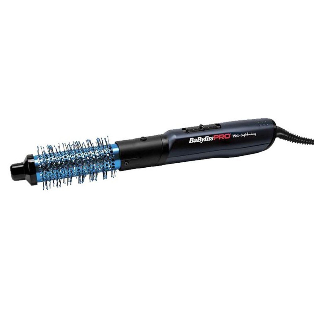 BaBylissPRO Haarbürste Babyliss PRO Heißluftbürste Blue Lightning PRO 34mm (BAB2650E) 700W