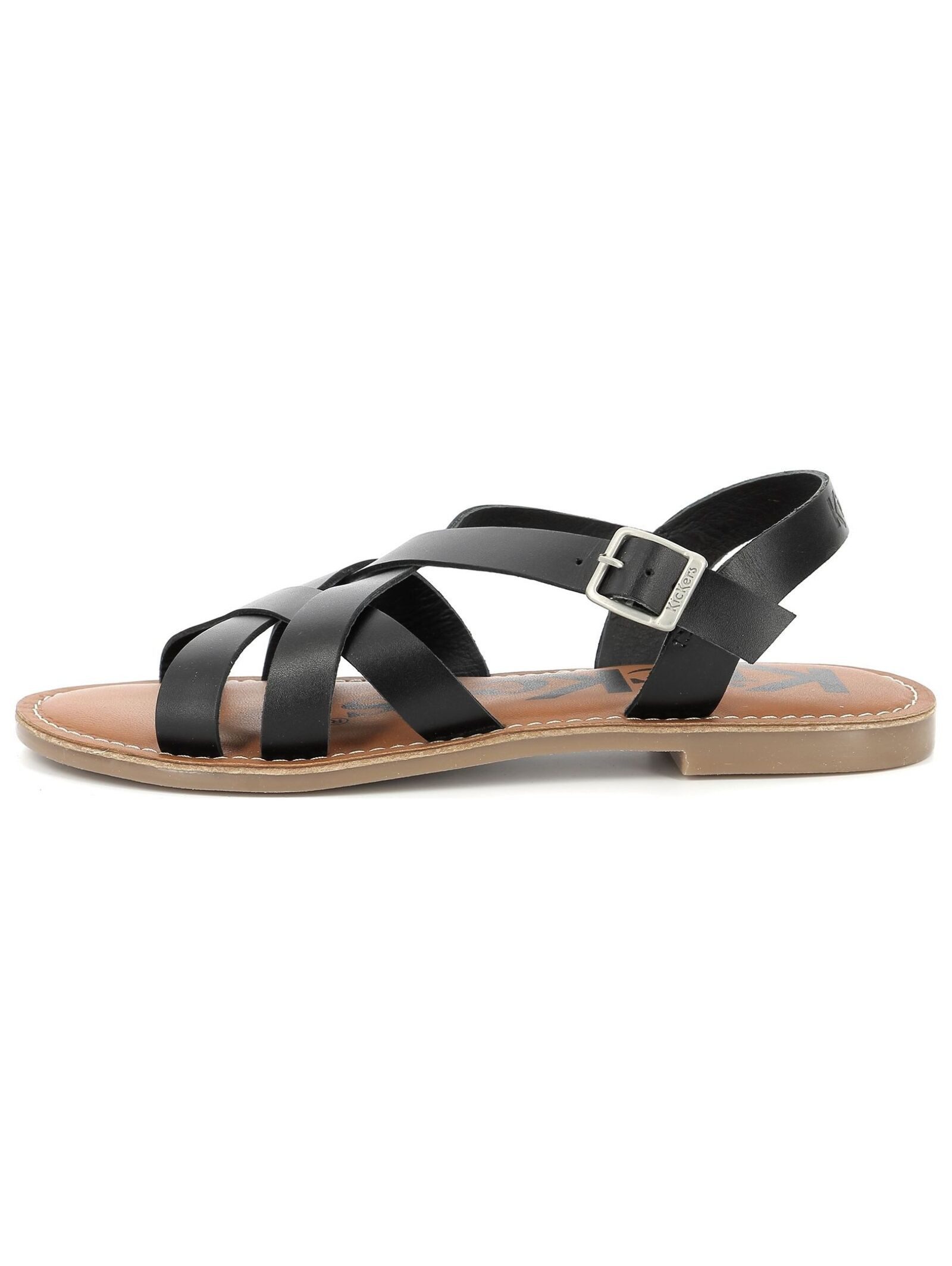 Kickers Sandalen Leder Riemchensandalette günstig online kaufen