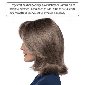 MAGICSHE Kunsthaarperücke Damen-Perücke Seitenteil Kurzes Bobo-Haar