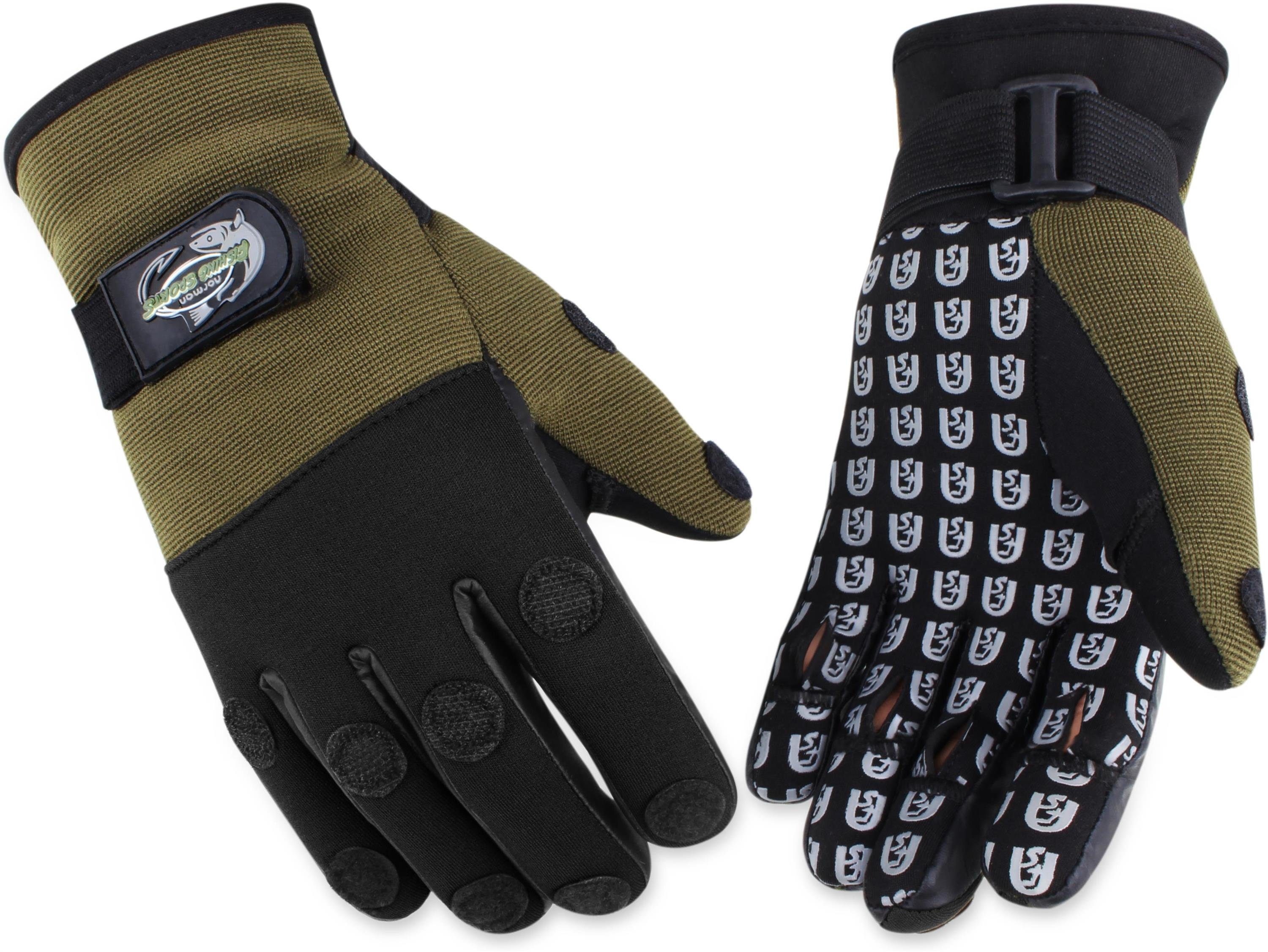 normani Angelhandschuhe Anglerhandschuhe Selachii Wasserdichte Neoprenhandschuhe mit rutschfester Handfläche