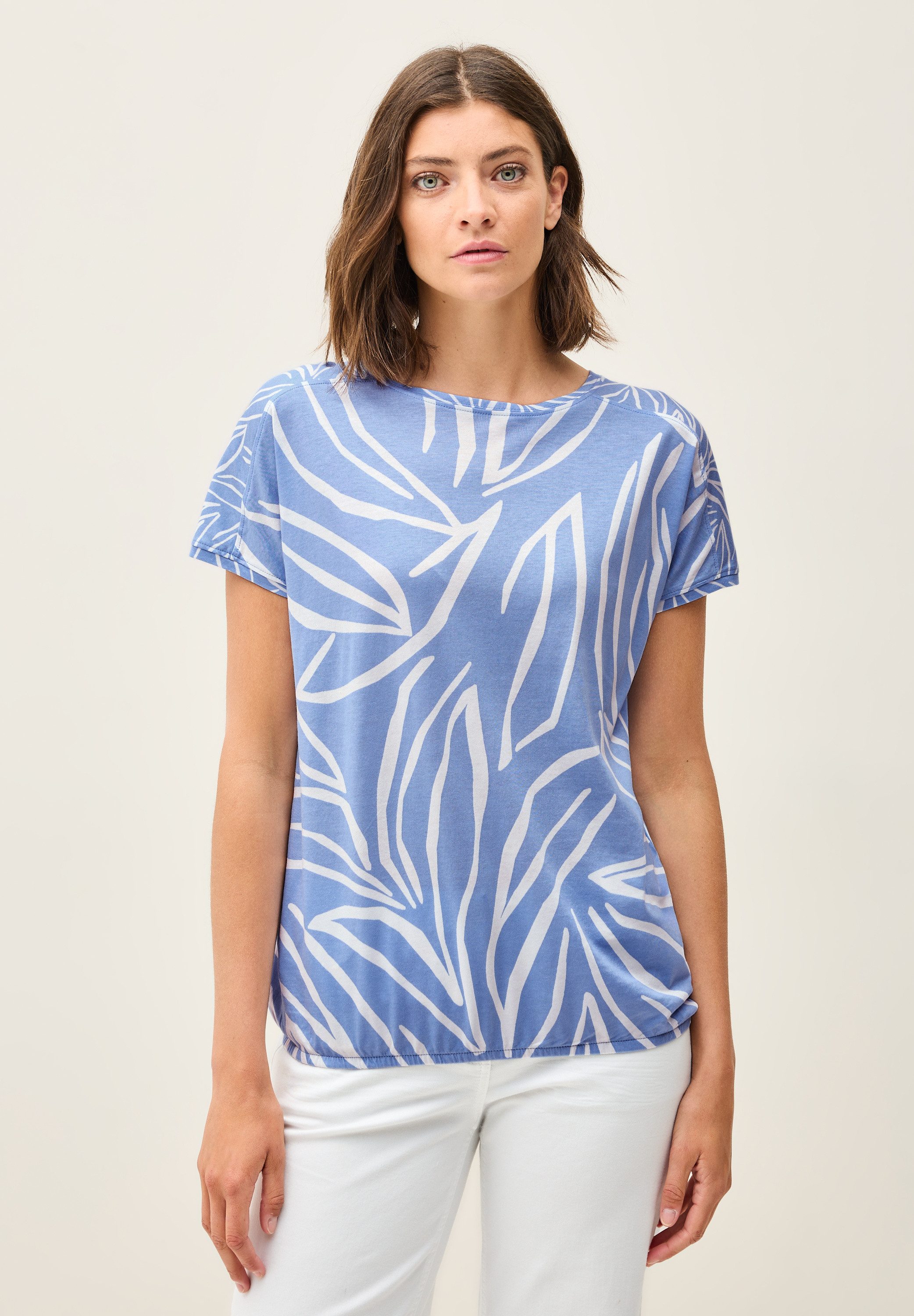 CECIL T-Shirt mit All-Over Print günstig online kaufen