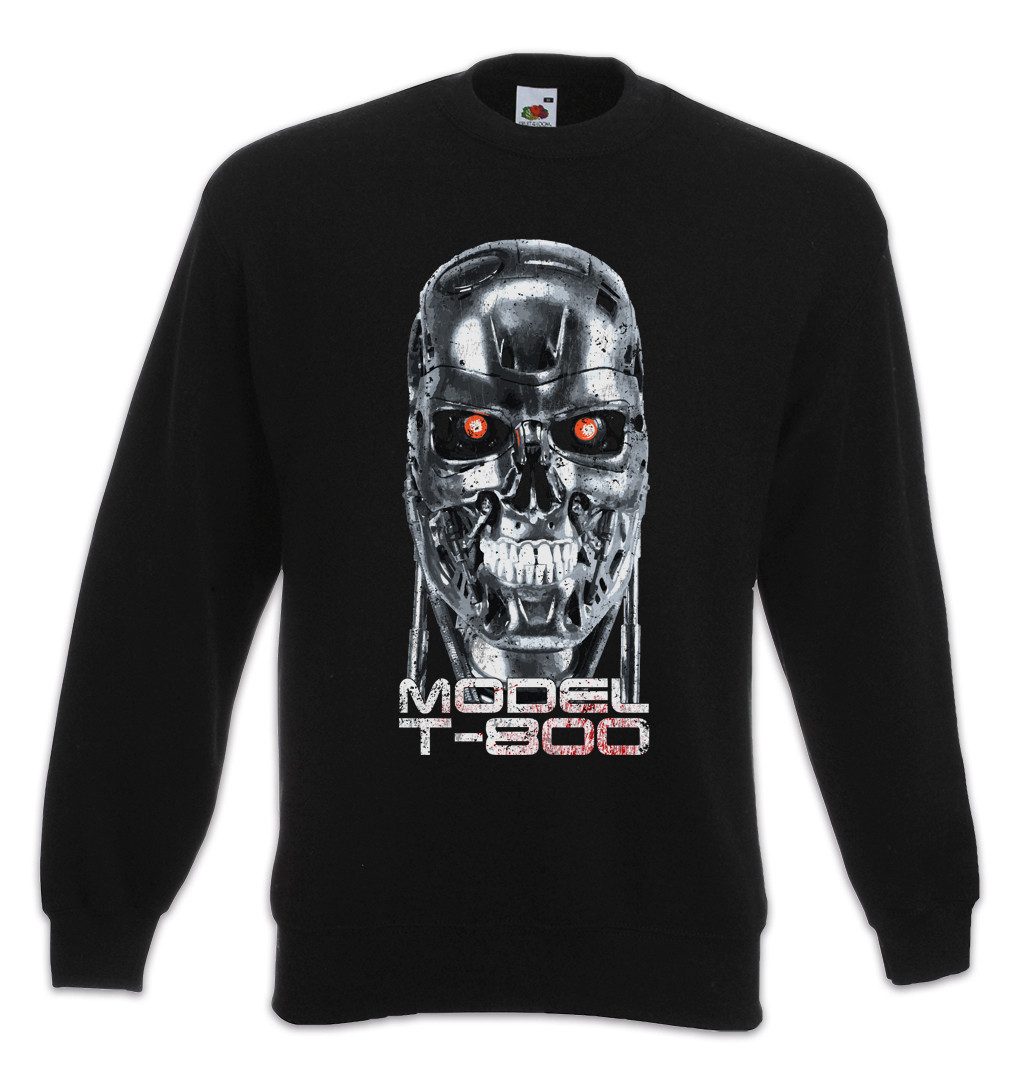 Urban Backwoods Sweatshirt Skullhead T-800 Model Sweatshirt Cyborg Cyberdine Systems Skynet Movie (1-tlg) Connor Terminator