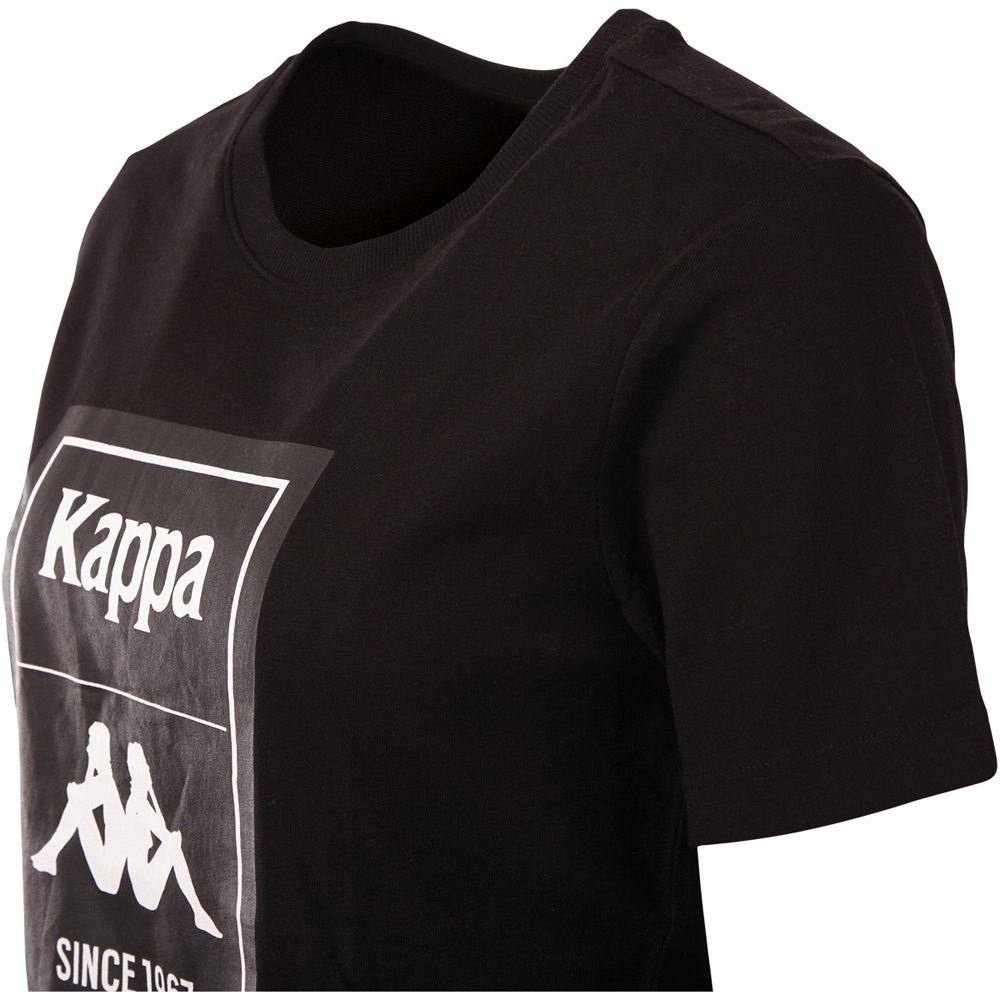 Kappa Print-Shirt Look in caviar urbanem