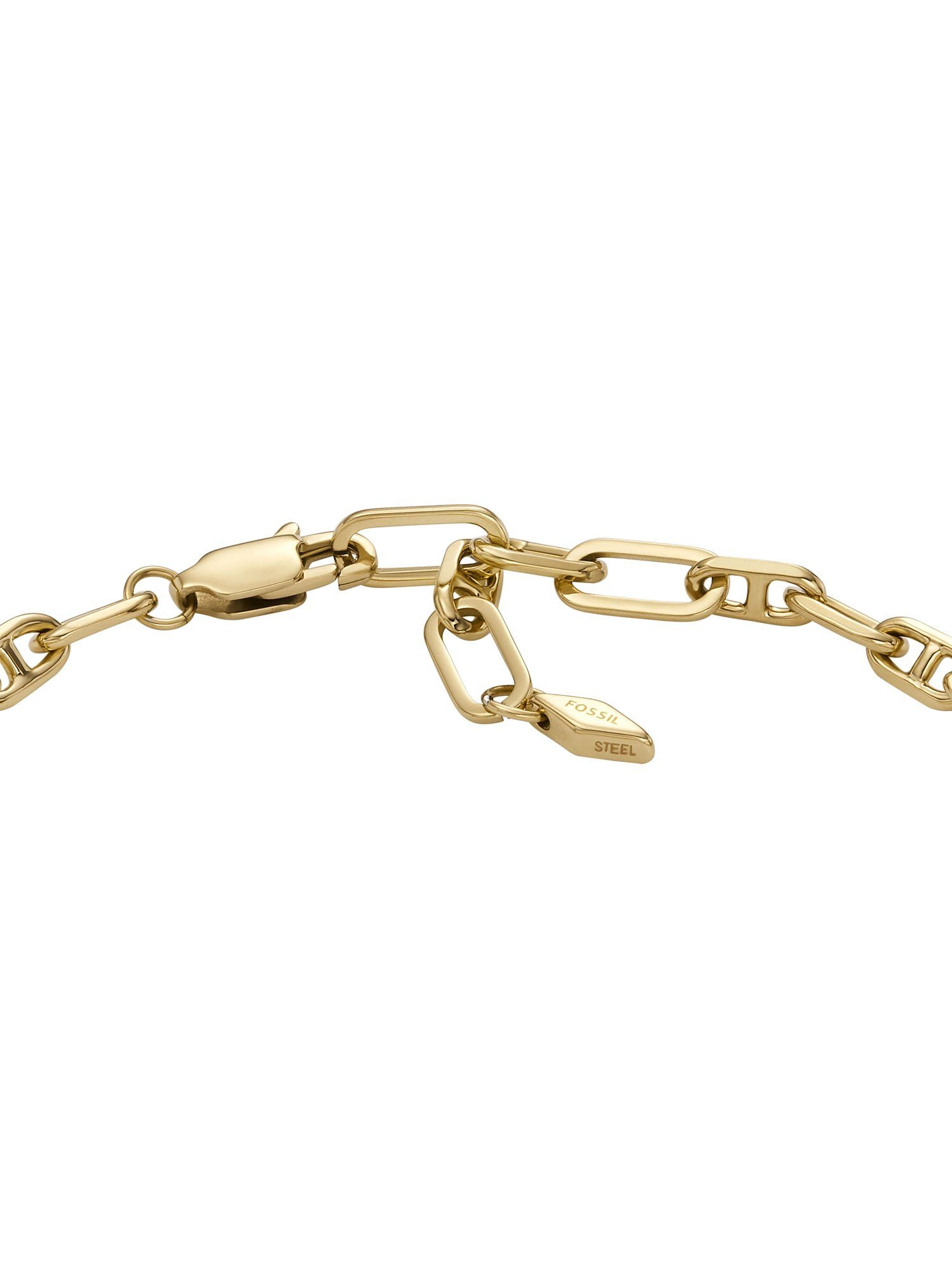 Fossil Armband Fossil Damen-Armband Metall, Edelstahl Perlmutt, HERITAGE