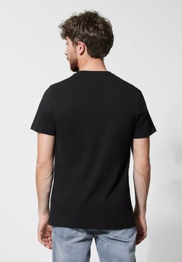 STREET ONE MEN T-Shirt mit Print-Mix