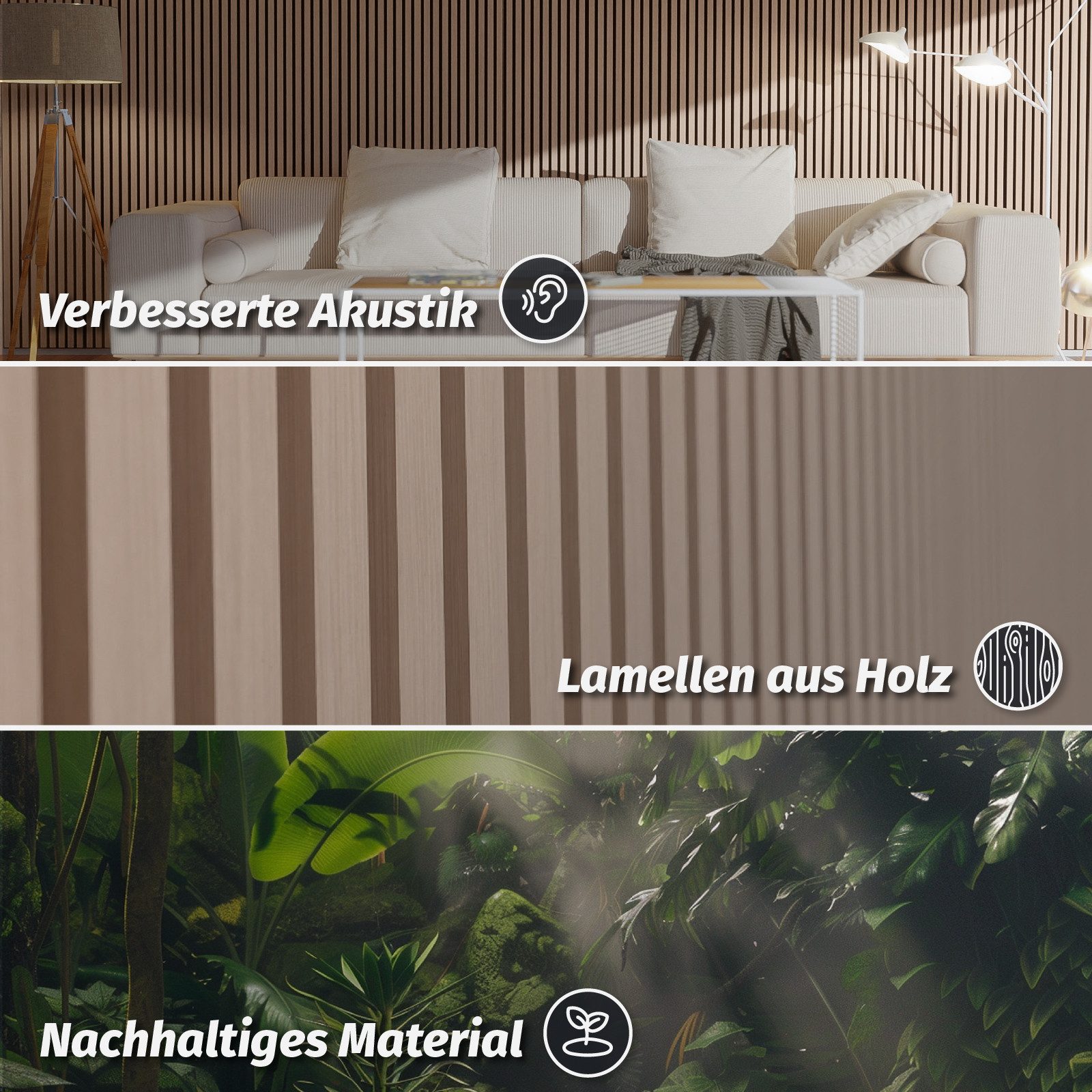 HORI 3D Wandpaneel HORI WALL Akustik günstig online kaufen