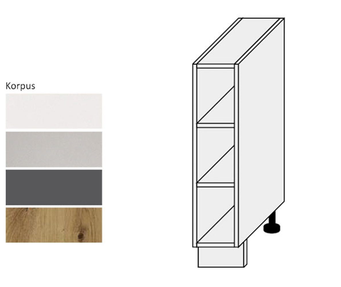 Feldmann-Wohnen Unterschrank D15/0 (1-St) 15cm Farbe günstig online kaufen