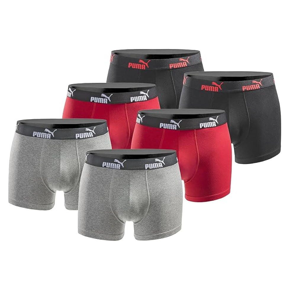 PUMA Boxershorts Herren Boxershorts 6er-Pack günstig online kaufen