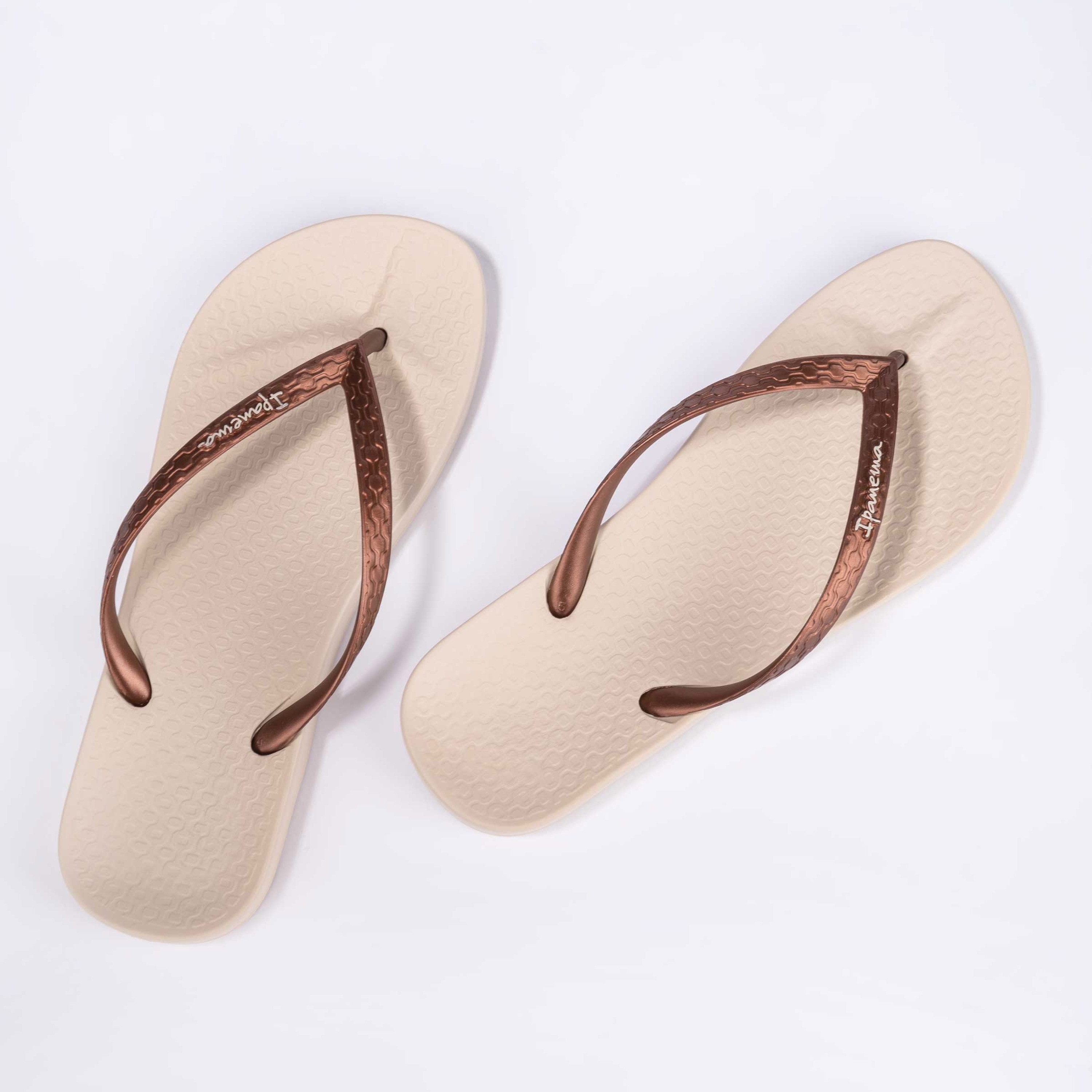 Ipanema ANATOMICA TAN FEM - Zehentrenner / Flip Flop Zehentrenner Flip Flops mit anatomischem Fußbett