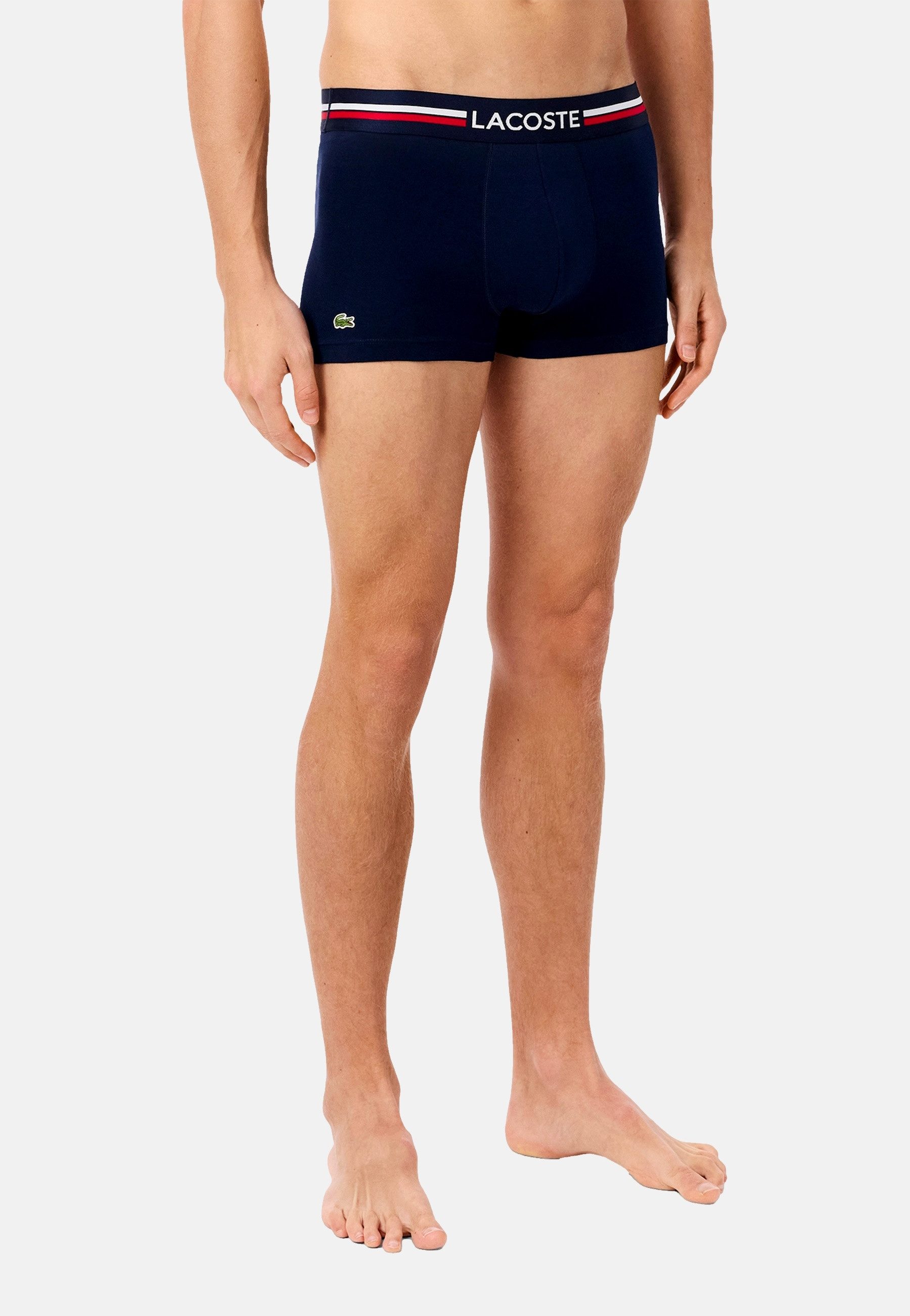 Lacoste Boxershorts Boxershorts Unterhosen 3-Pack (3-St)