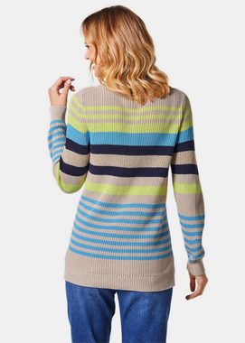 GOLDNER Strickpullover Ringelpullover