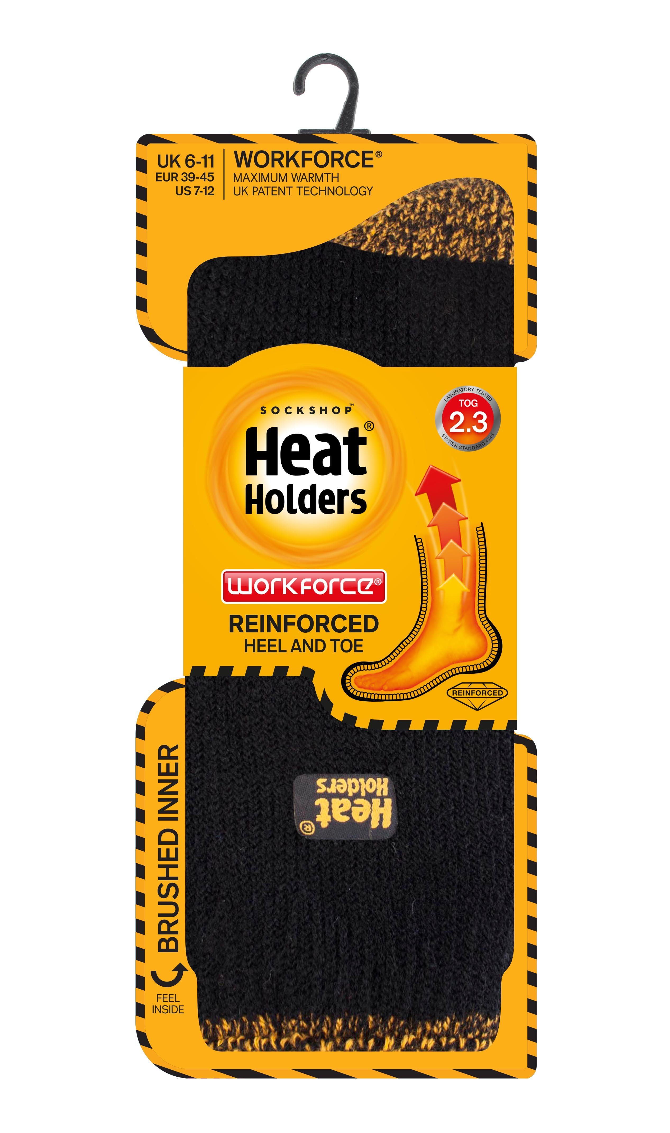 Thermosocken Holders Thermo (1-Paar) WORKFORCE Heat Comfort
