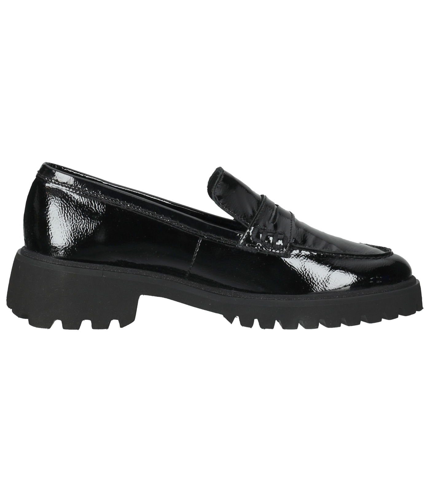 Ara Slipper Leder 046807 schwarz Slipper