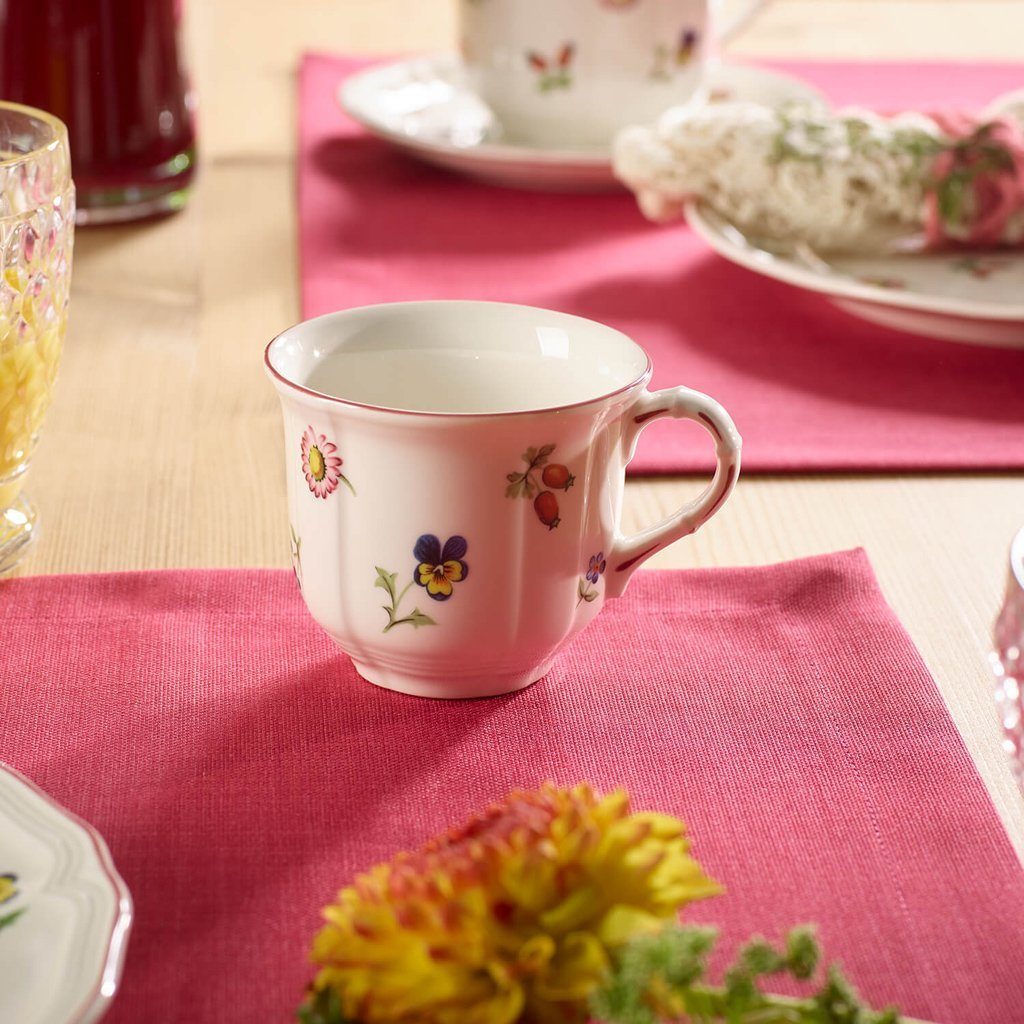 Villeroy & Boch Tasse Petite Fleur Kaffeetasse, 1-tlg., Porzellan, Premium Porcelain, mikrow.- & spülm.sicher, Made in Germany – Bild 2 von 4