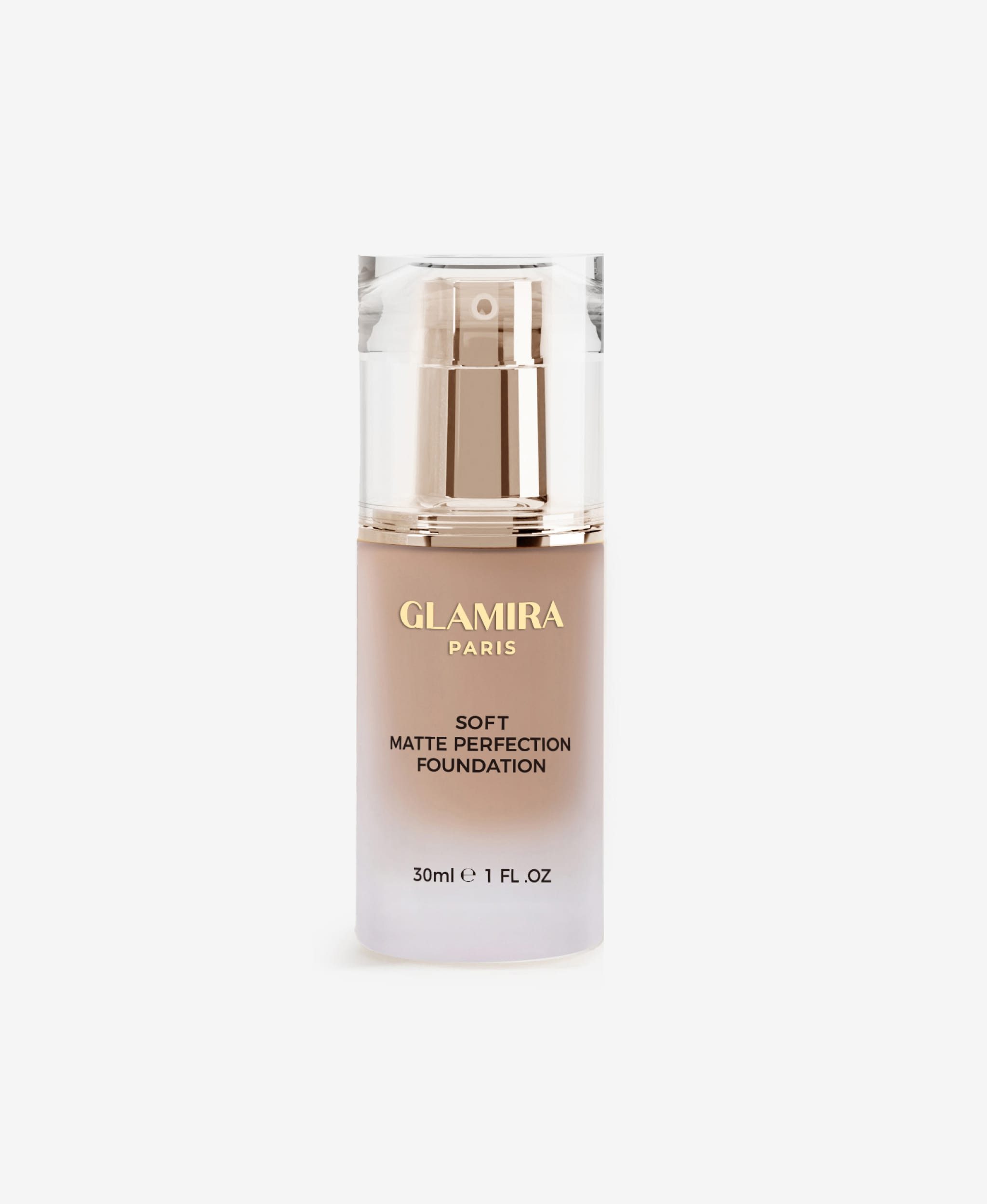 GLAMIRA Foundation Soft-Matte Perfektions-Foundation #5, 1-tlg., mattierendes Finish, leichte Textur