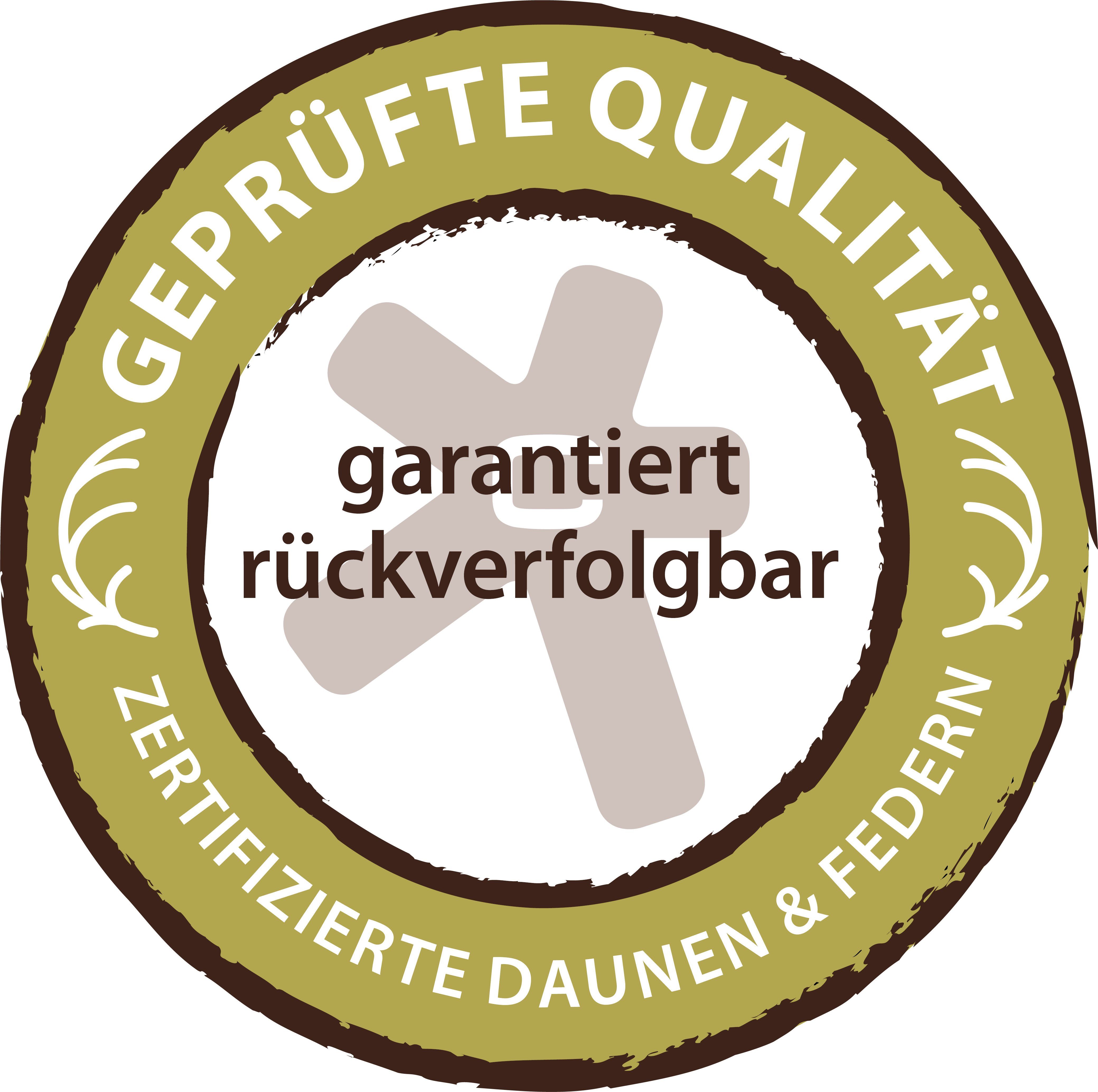 Daunenbettdecke, Nordic, Naturprodukt Wärmevermögen hervorragendem Federn, Baumwolle, 100% 90% Centa-Star, Bezug: mit Daunen, Füllung: 10% hochwertiges